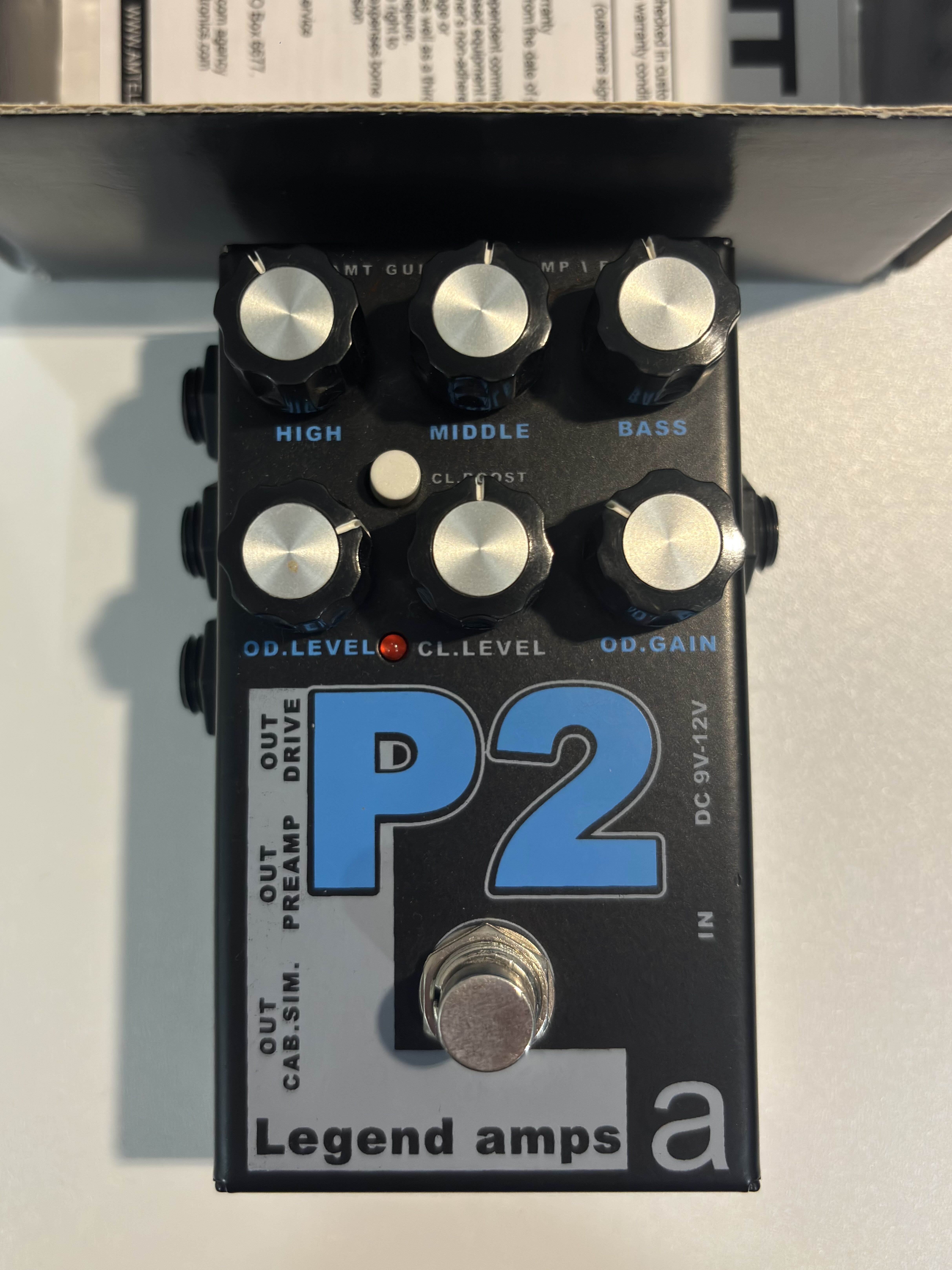 Amt Electronics P2 Peavey 6505 état neuf