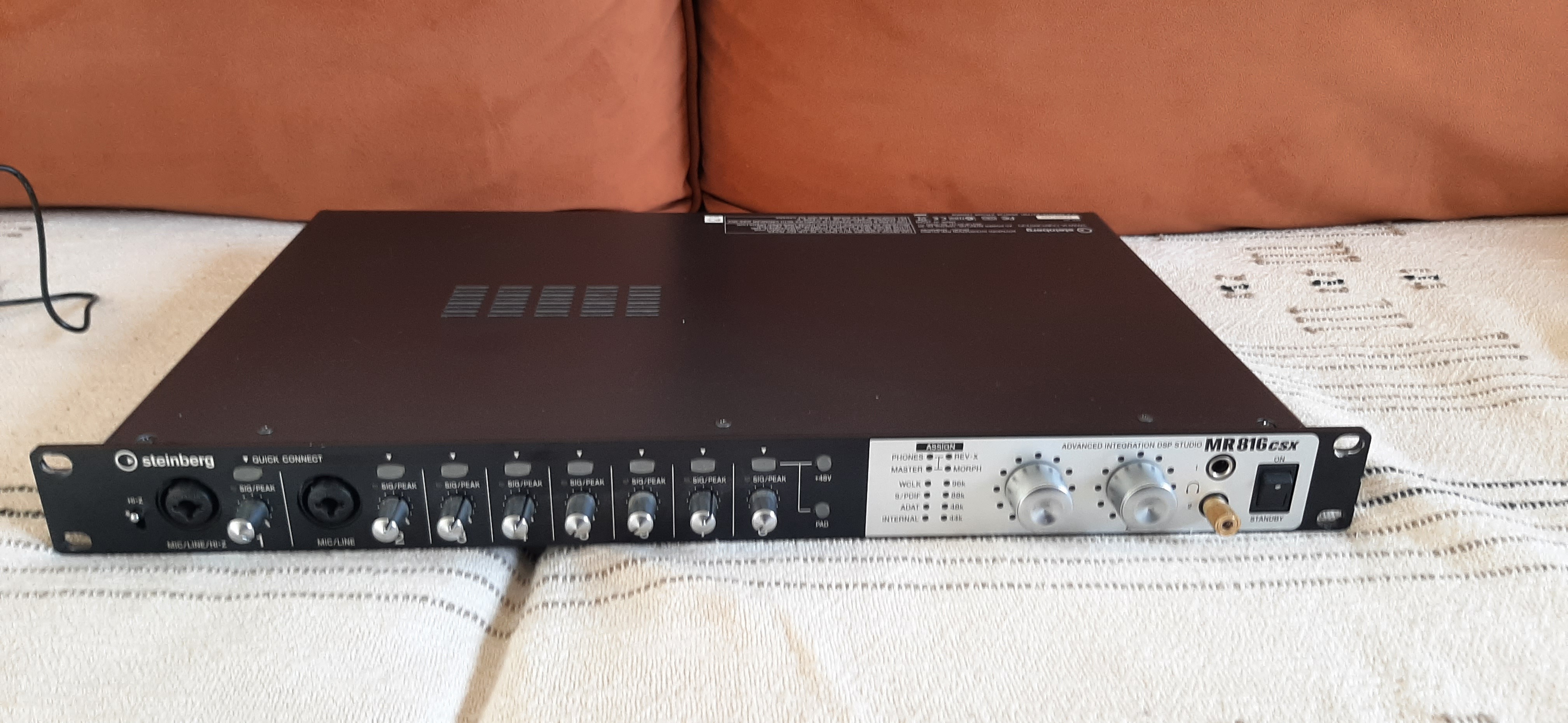 Interface audio firewire Steinberg Yamaha MR816CSX