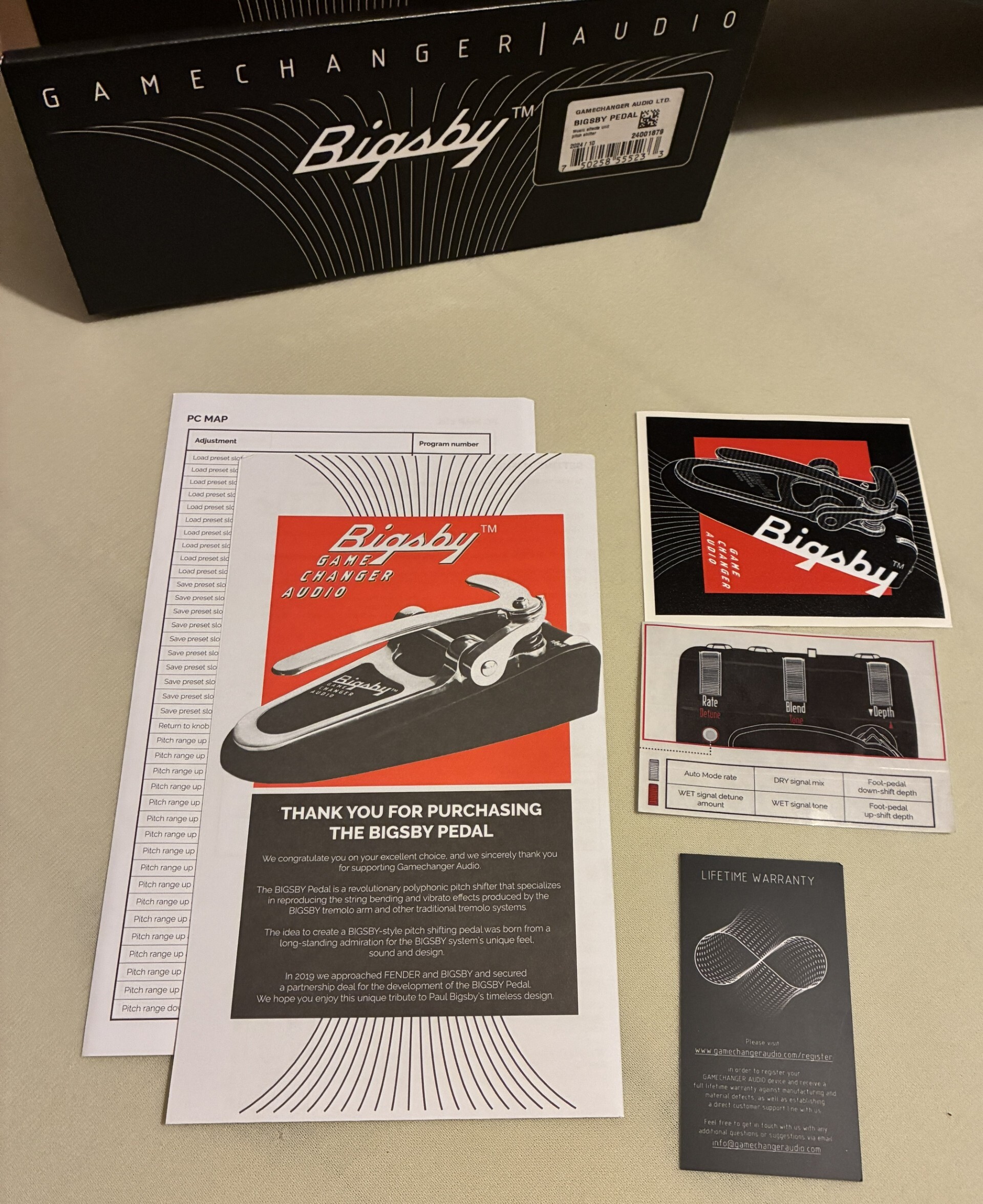 Gamechanger Audio Bigsby Pedal (36003)