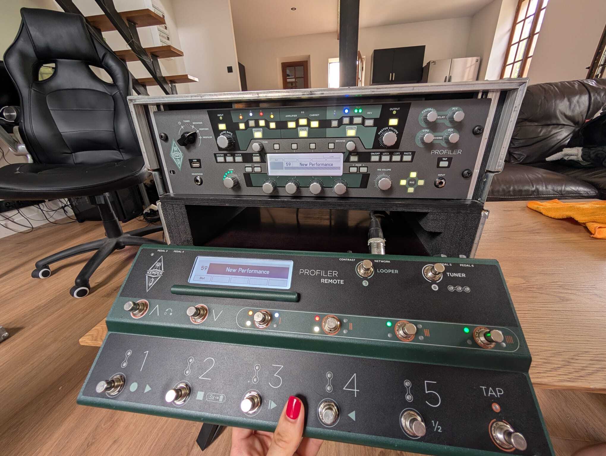Kemper Profiler Rack + Remote + Rack Thon