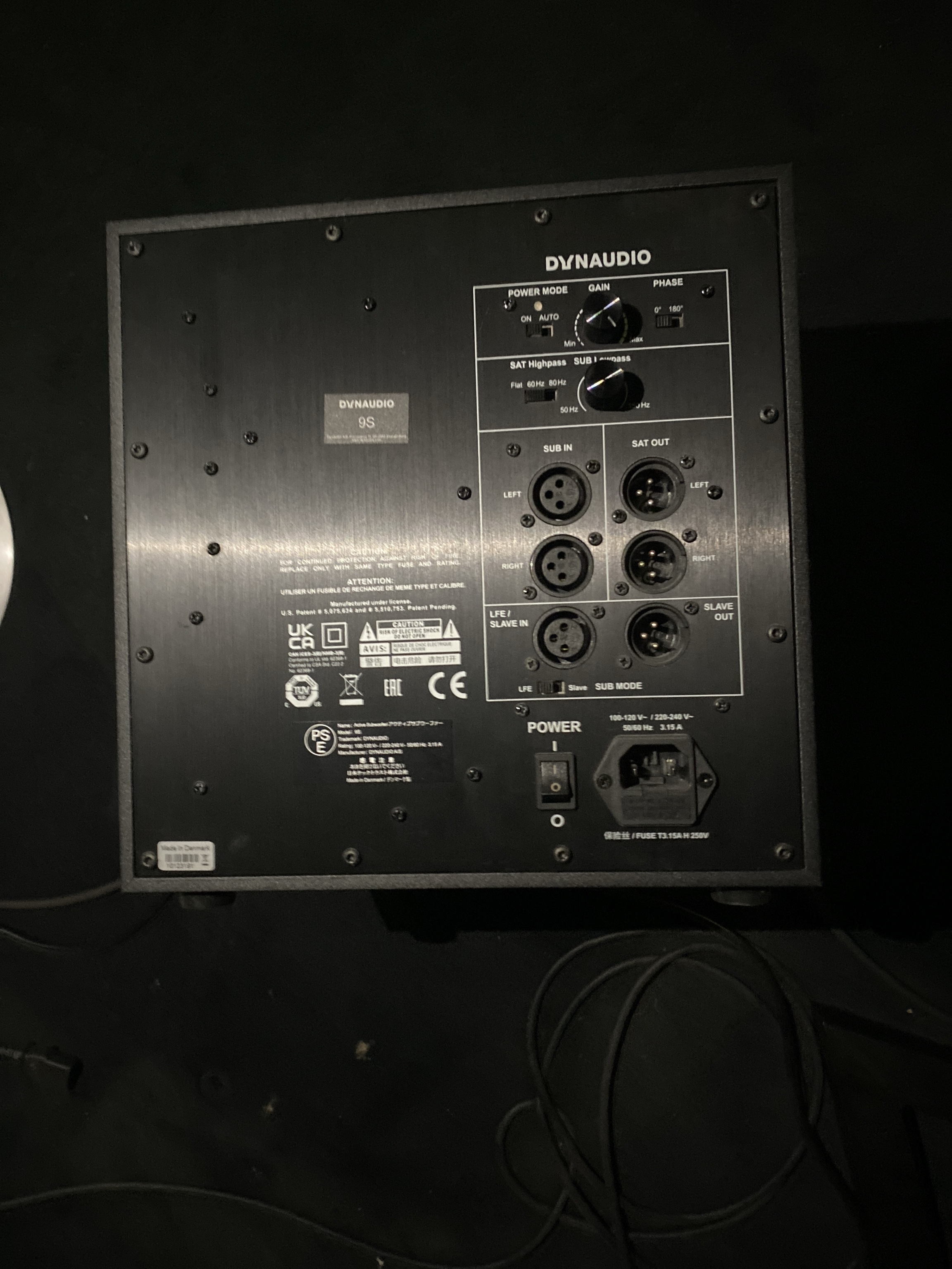Vends Caisson Basse Neuf Dynaudio 