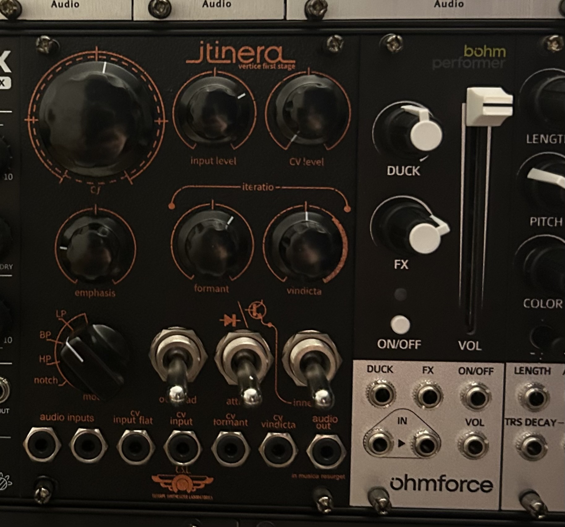 Euterpe Synthesizer Laboratories Itinera 