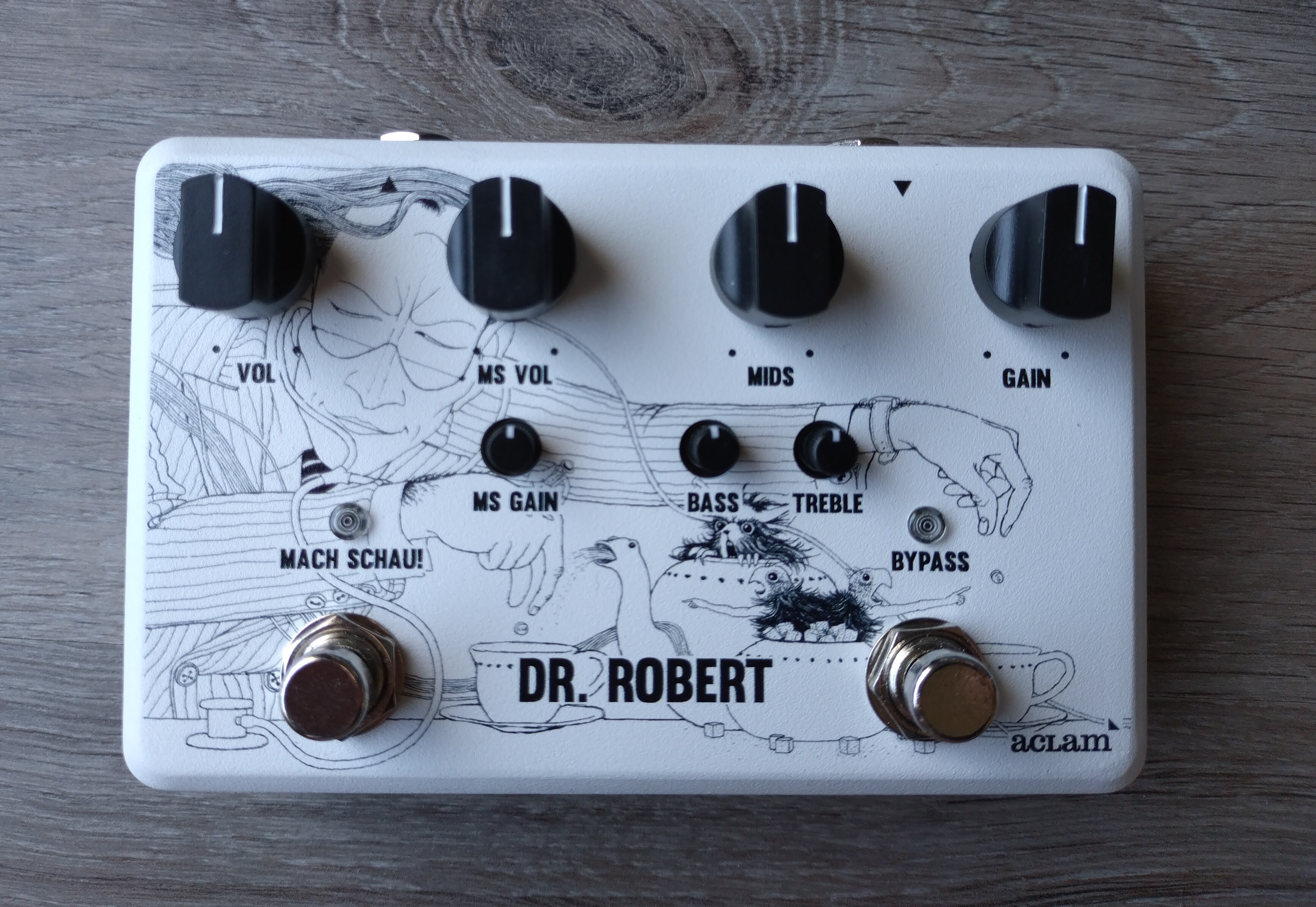 Aclam Guitars Dr Robert V3 Overdrive Pedal (51356)
