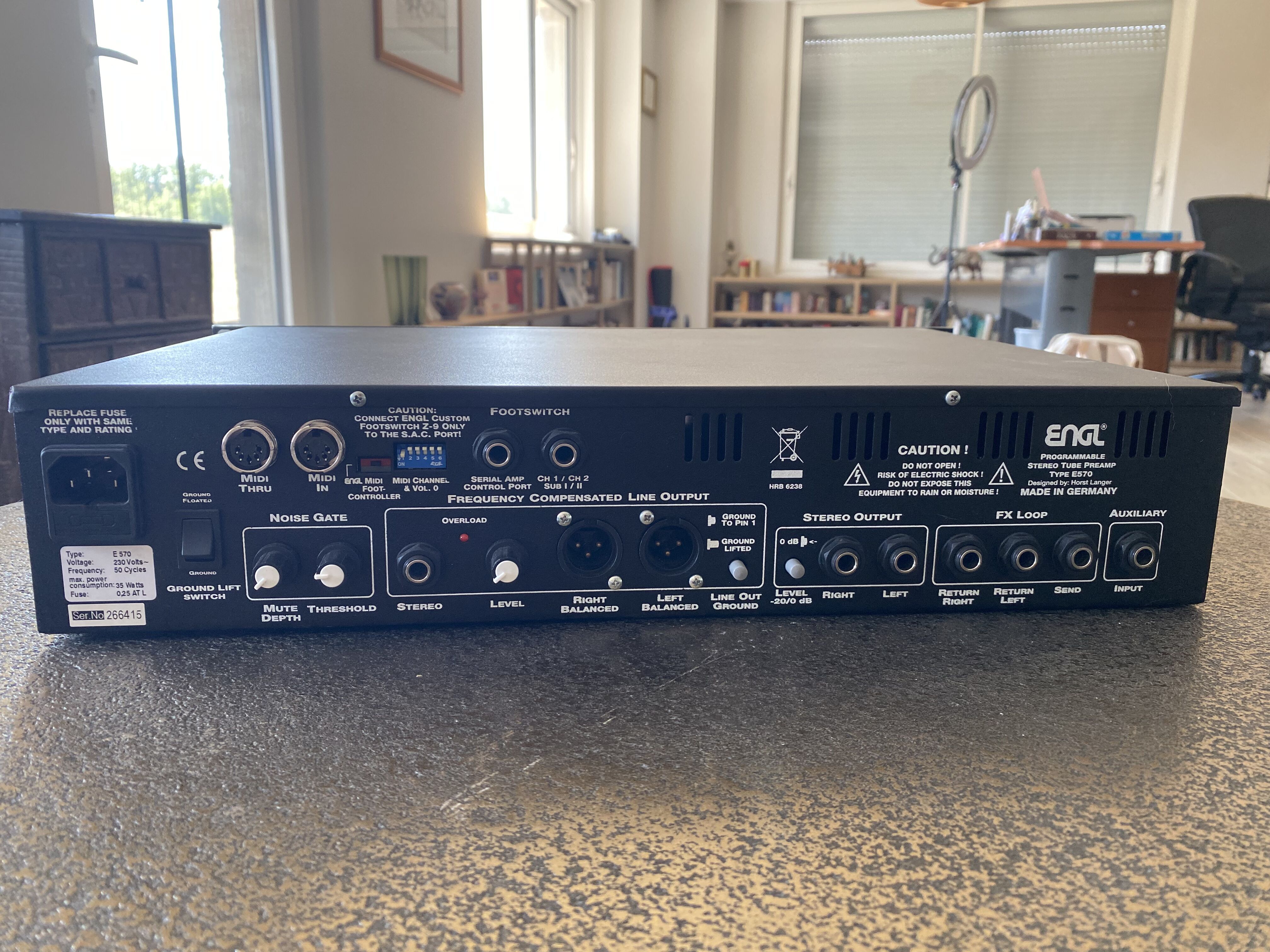 ENGL E570 Special Edition Preamp (23828)