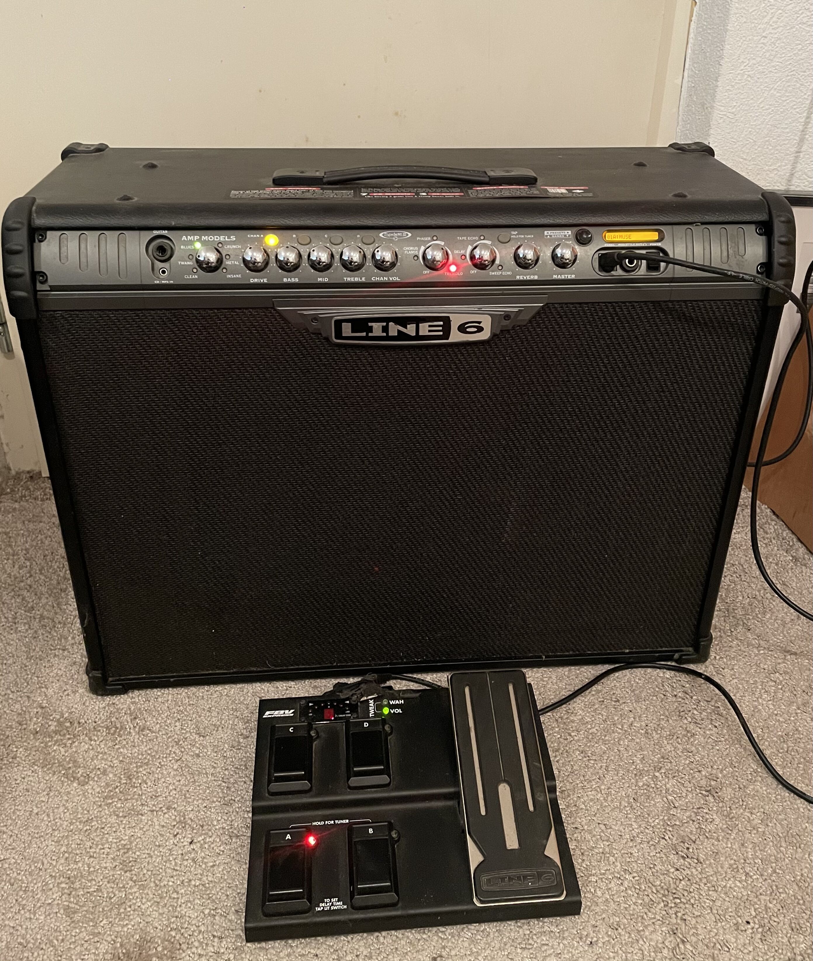 Ampli Line 6 Spider 150 Watts