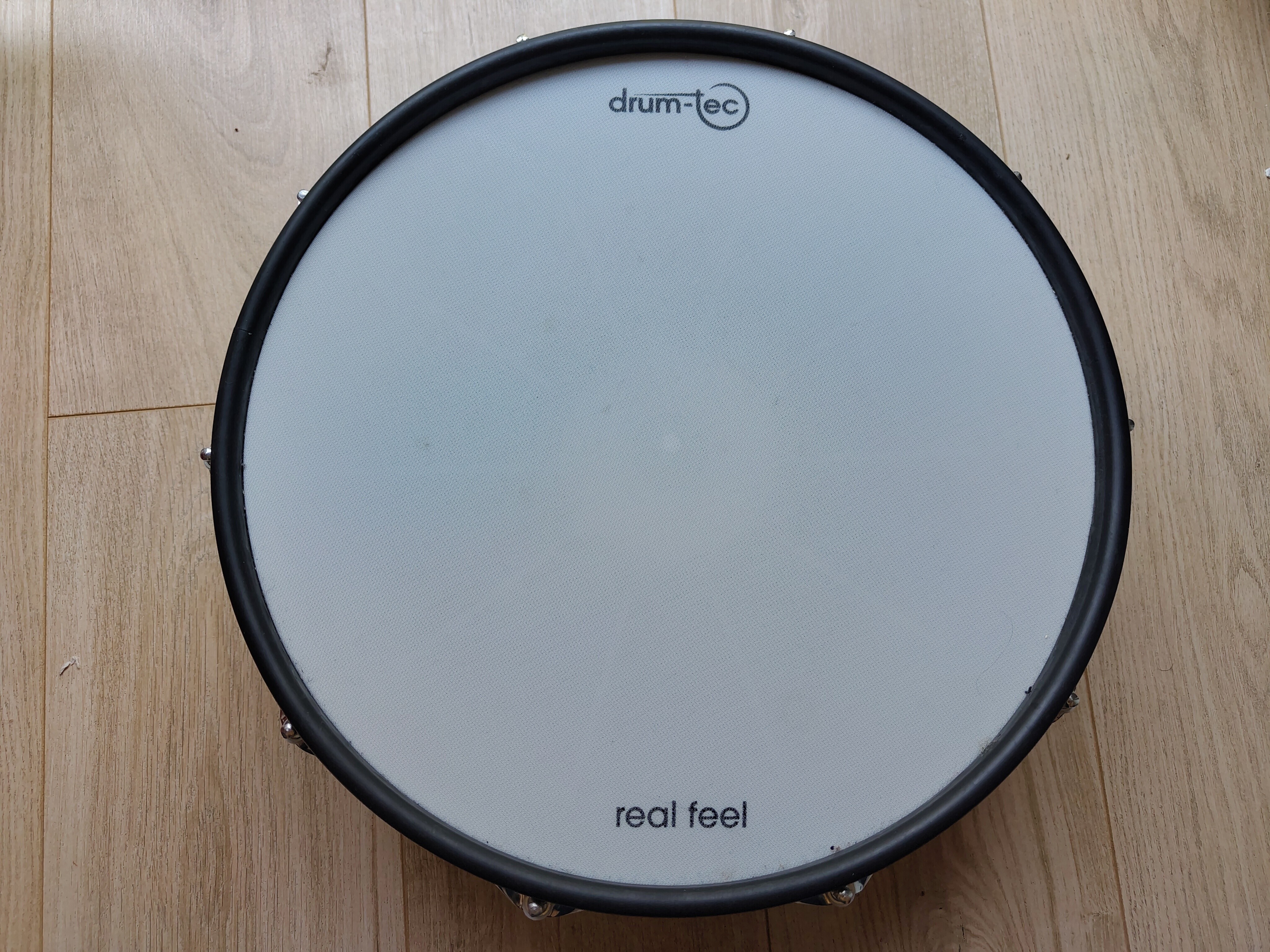 Vends caisse claire électronique drum-tec Stainless Steel Pro 14" × 5.5"