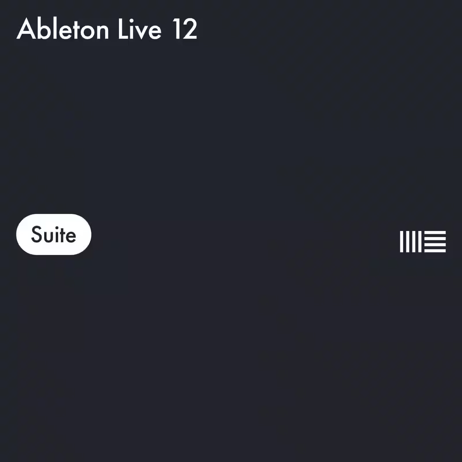 Vends Ableton Live 12 Suite