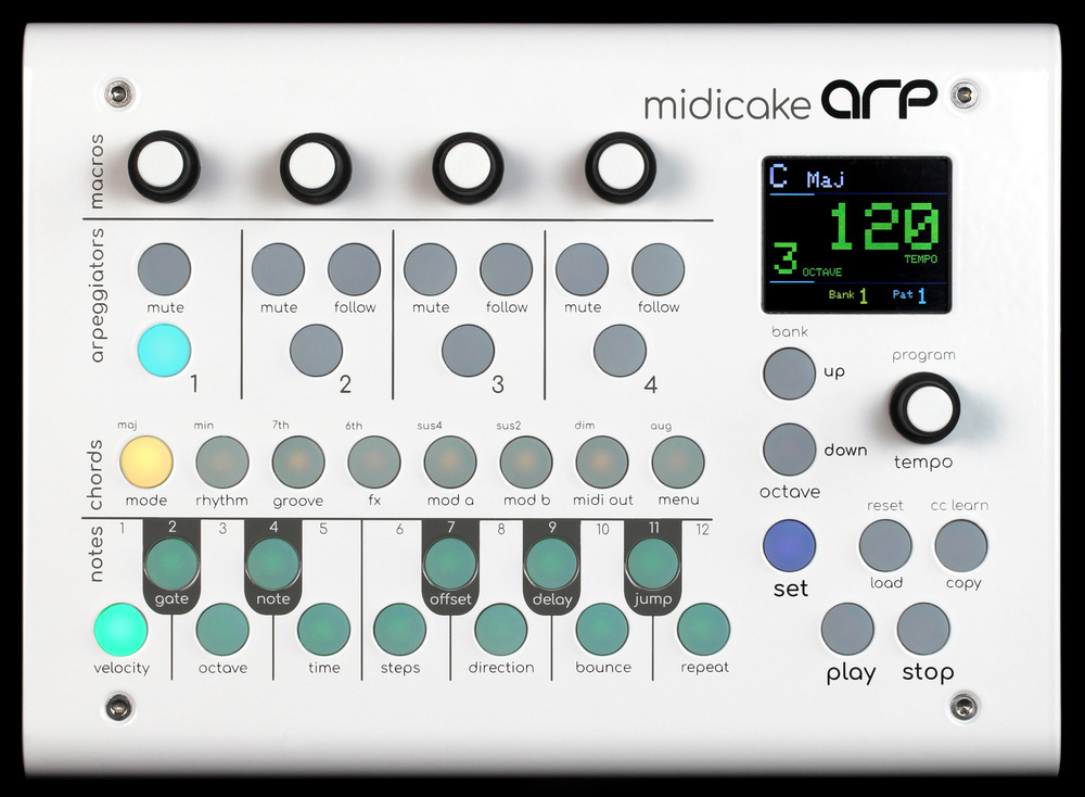 Midicake ARP - Arpégiateur / Séquenceur MIDI 