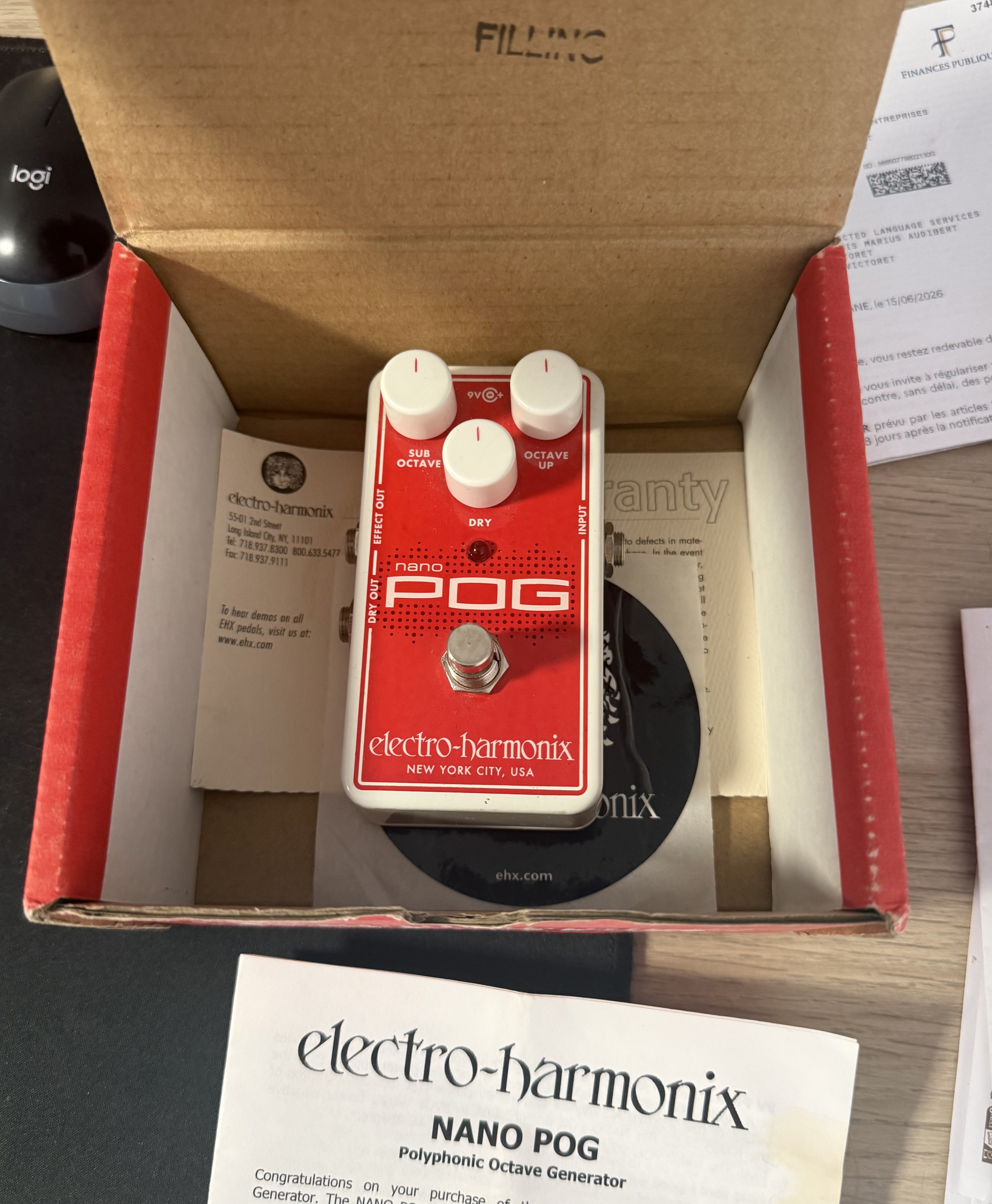 Electro-Harmonix Nano POG - Octaver / Polyphonic
