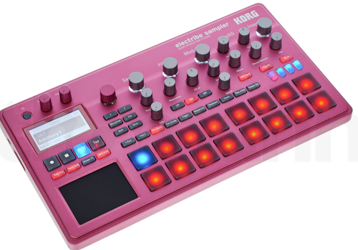 Vends Korg Electribe sampler red quasi neuf