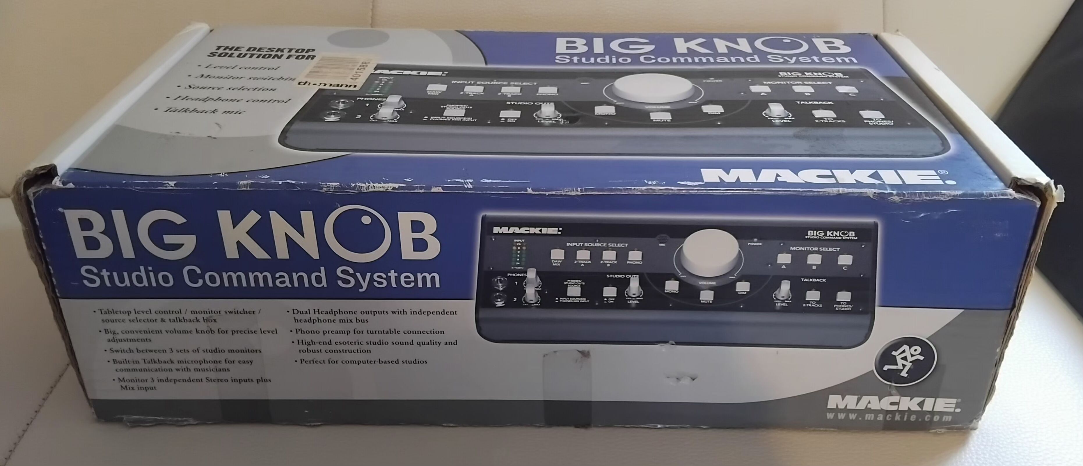 Vend Mackie contrôleur big knob 