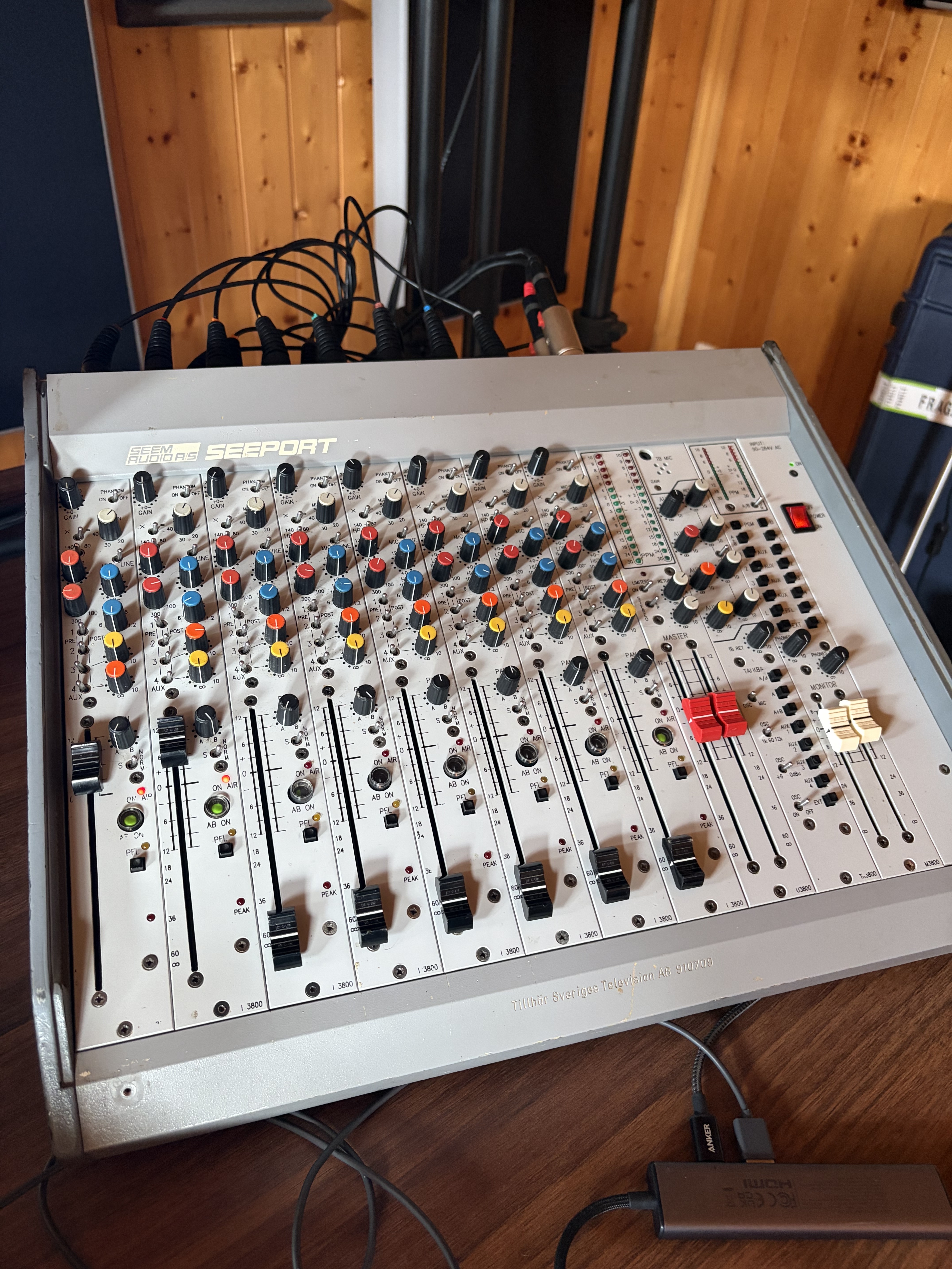 Seem - Seeport 8 console analogique 