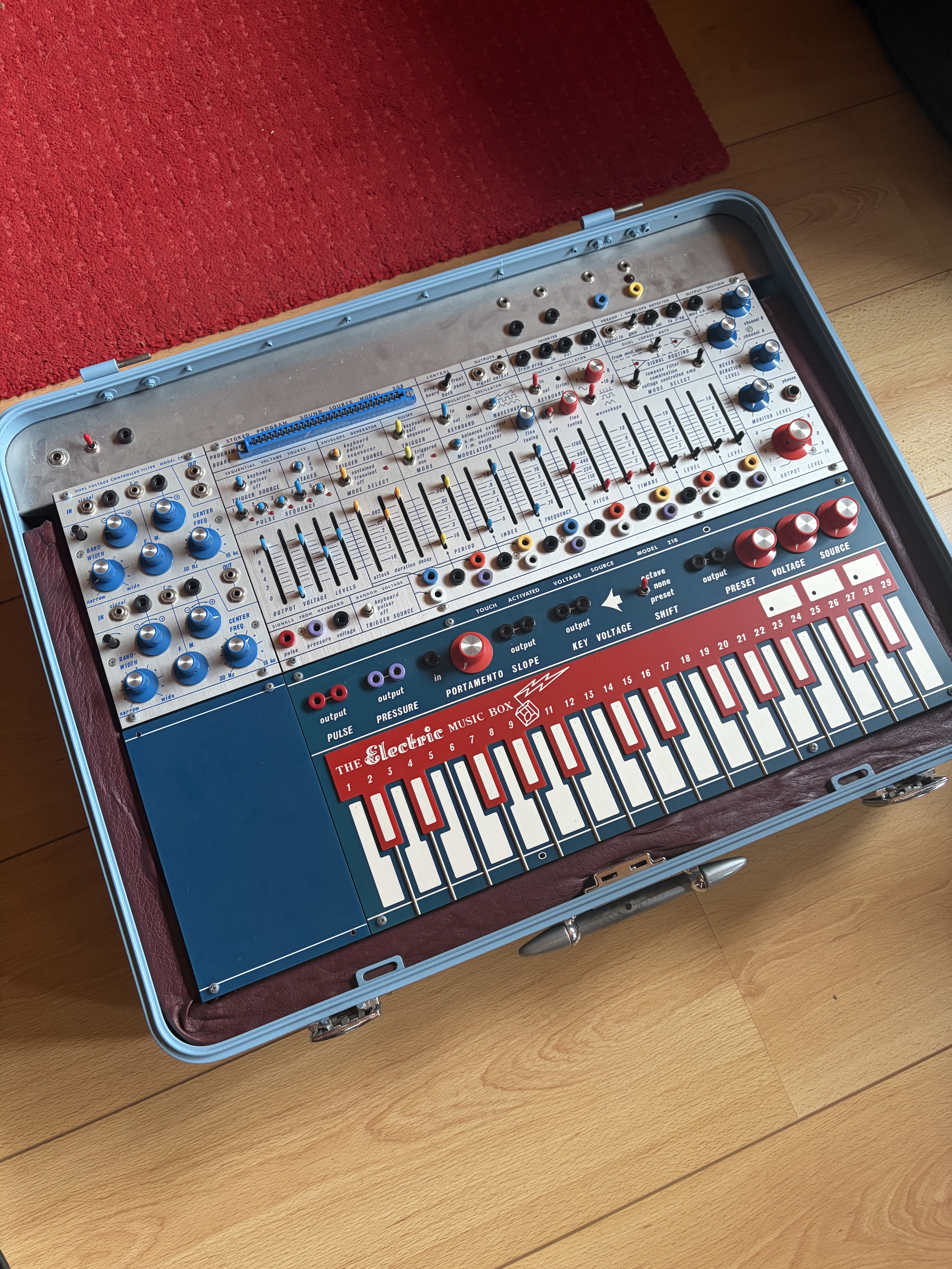 Buchla Music Easel + 291 + toolbox 