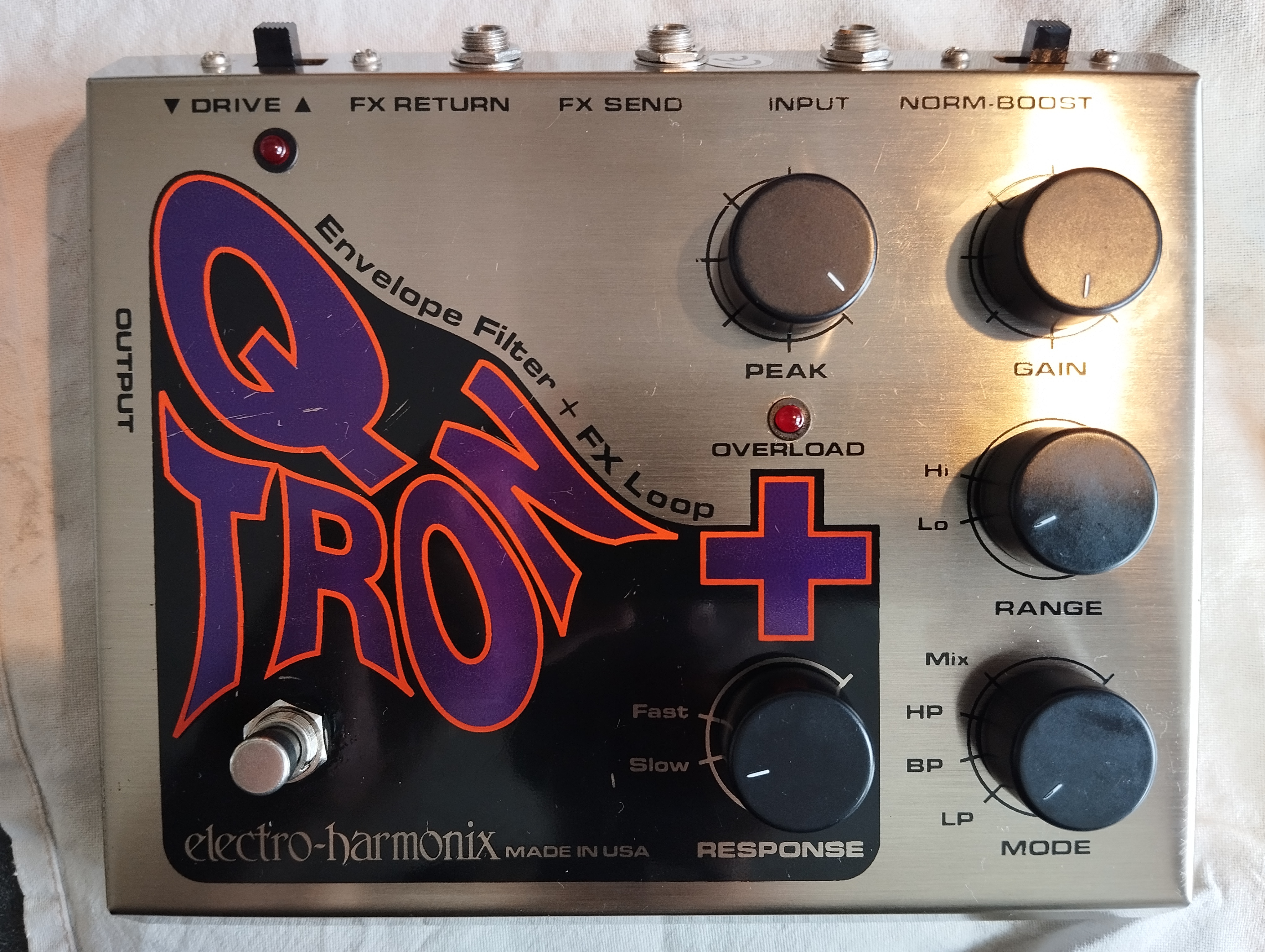 Vends EHX Q Tron + 