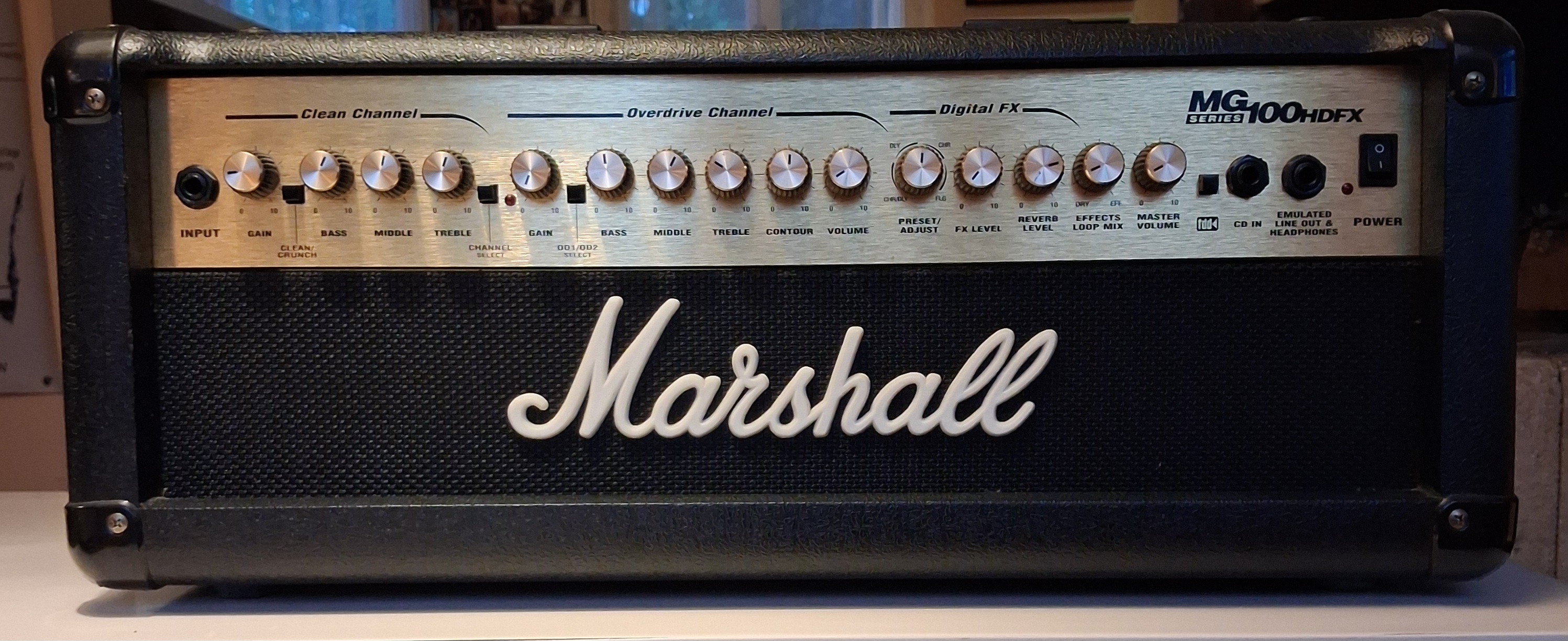 Marshall MG100 HDFX+footswich 