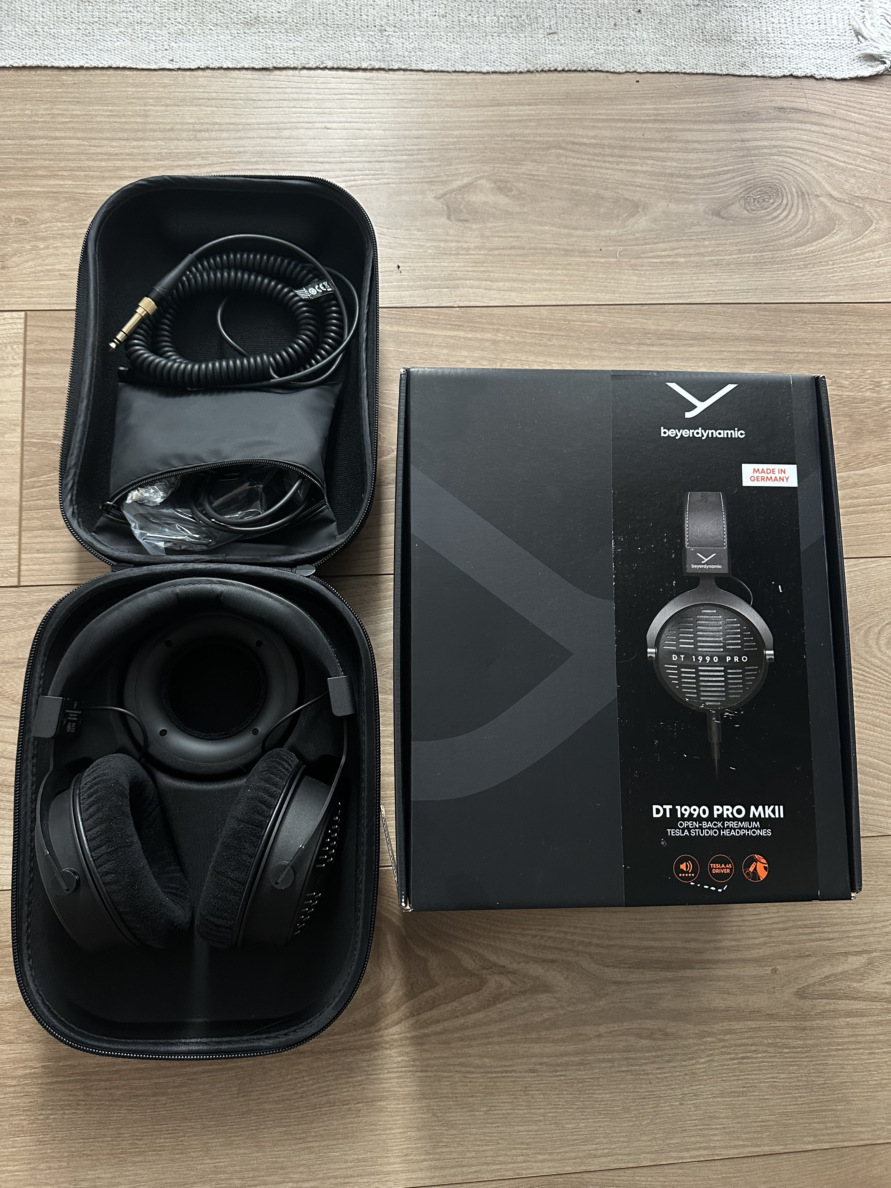 Beyerdynamic DT 1990 Pro MKII + câble + boite d’origine + coussinets