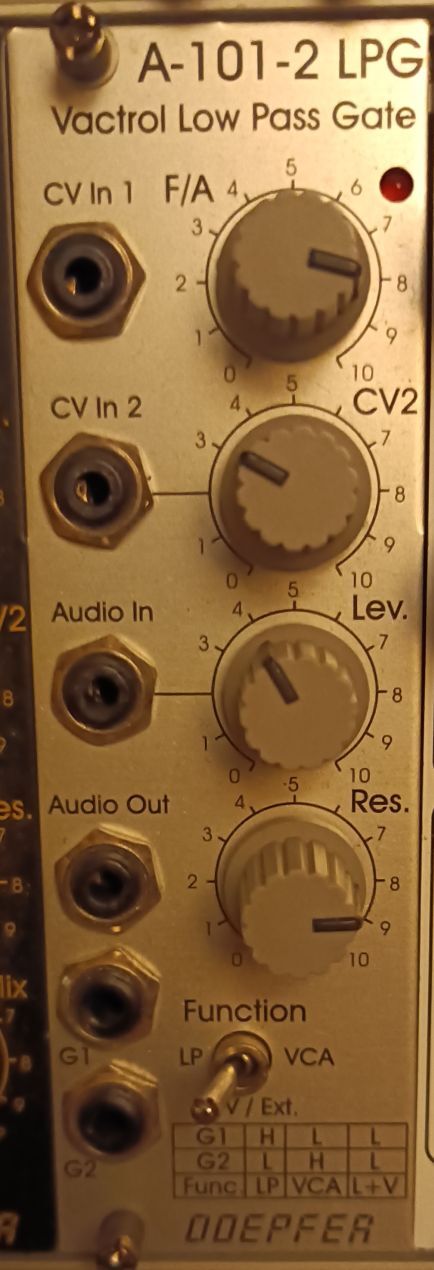 Vends Doepfer A-101-2