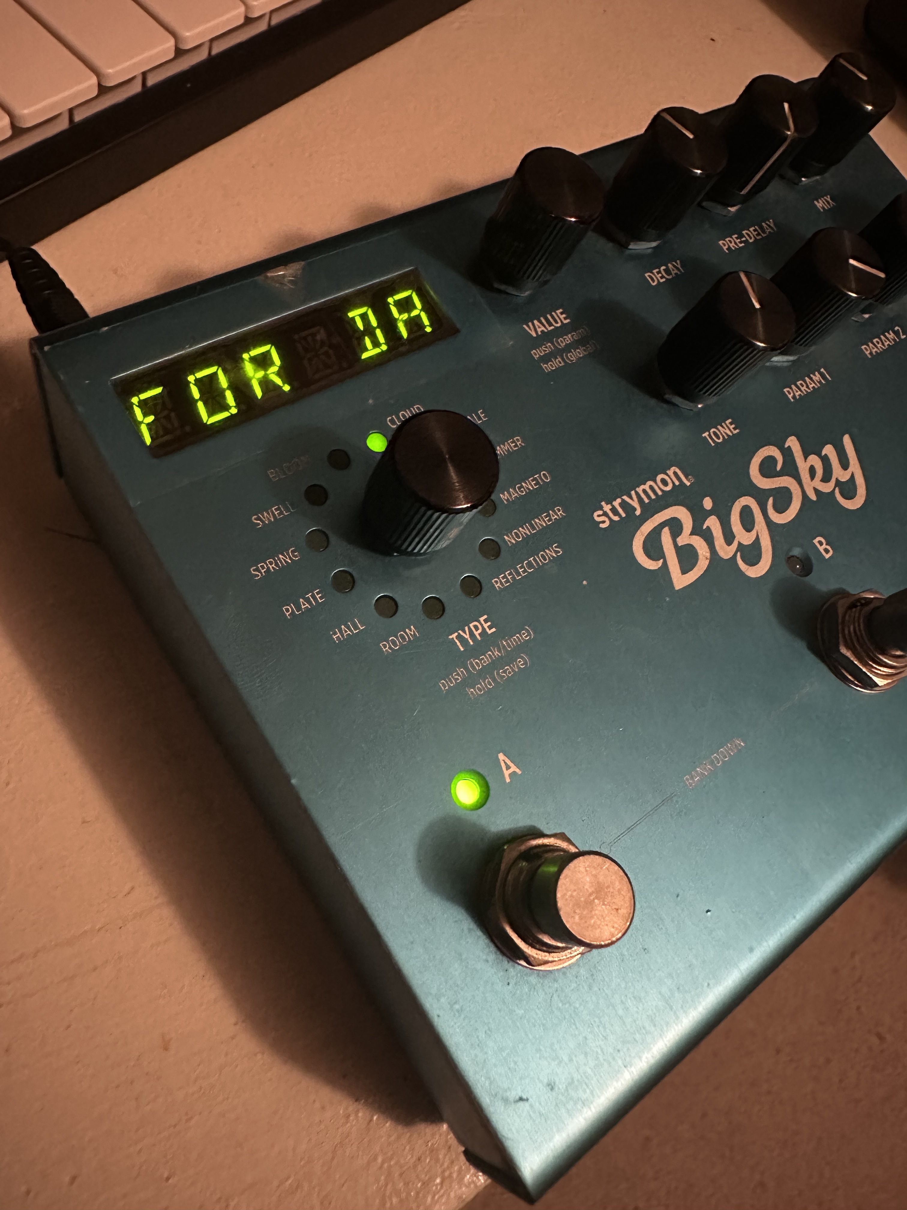 Strymon Big Sky + boite d’origine 