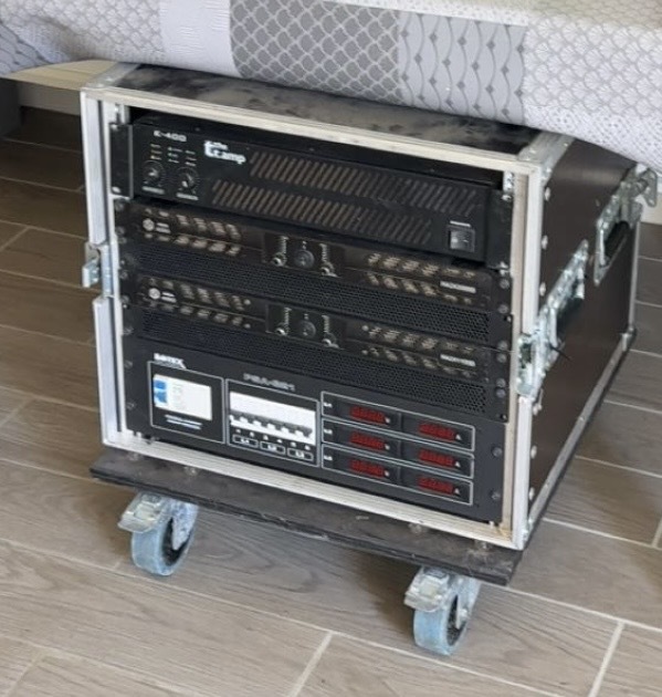 Rack amplis complet