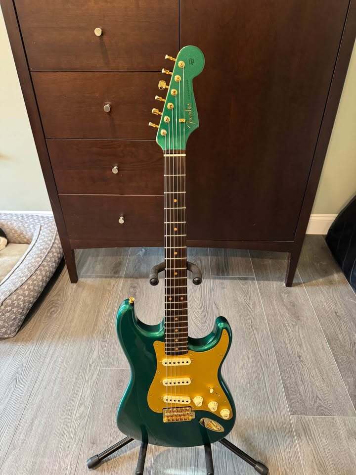 Fender Custom Shop 1960 Stratocaster NOS RW British Racing Green – Mint