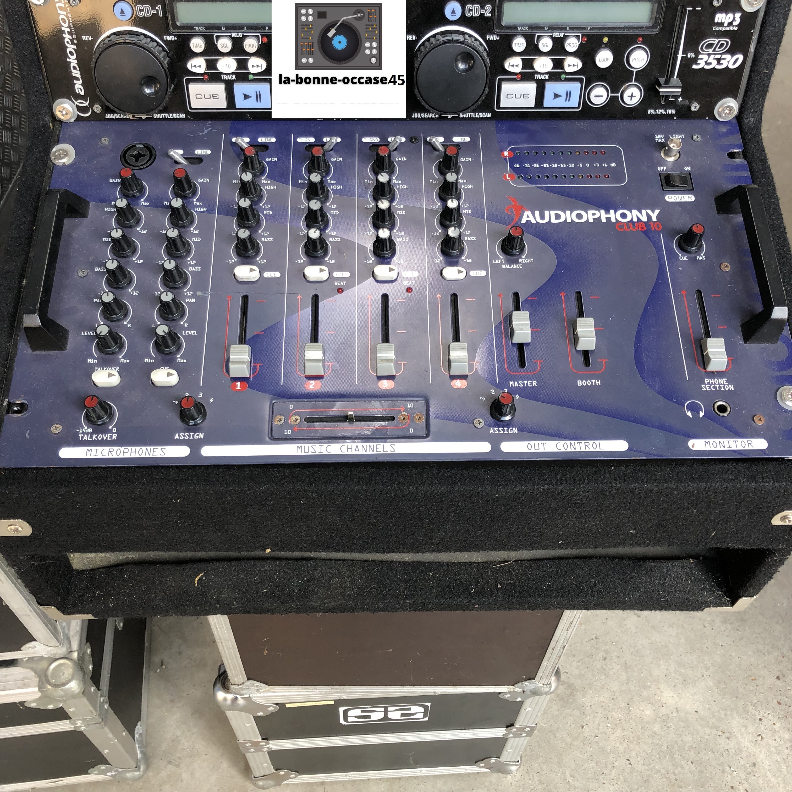 Vend table de mixage Club 10 Audiophony