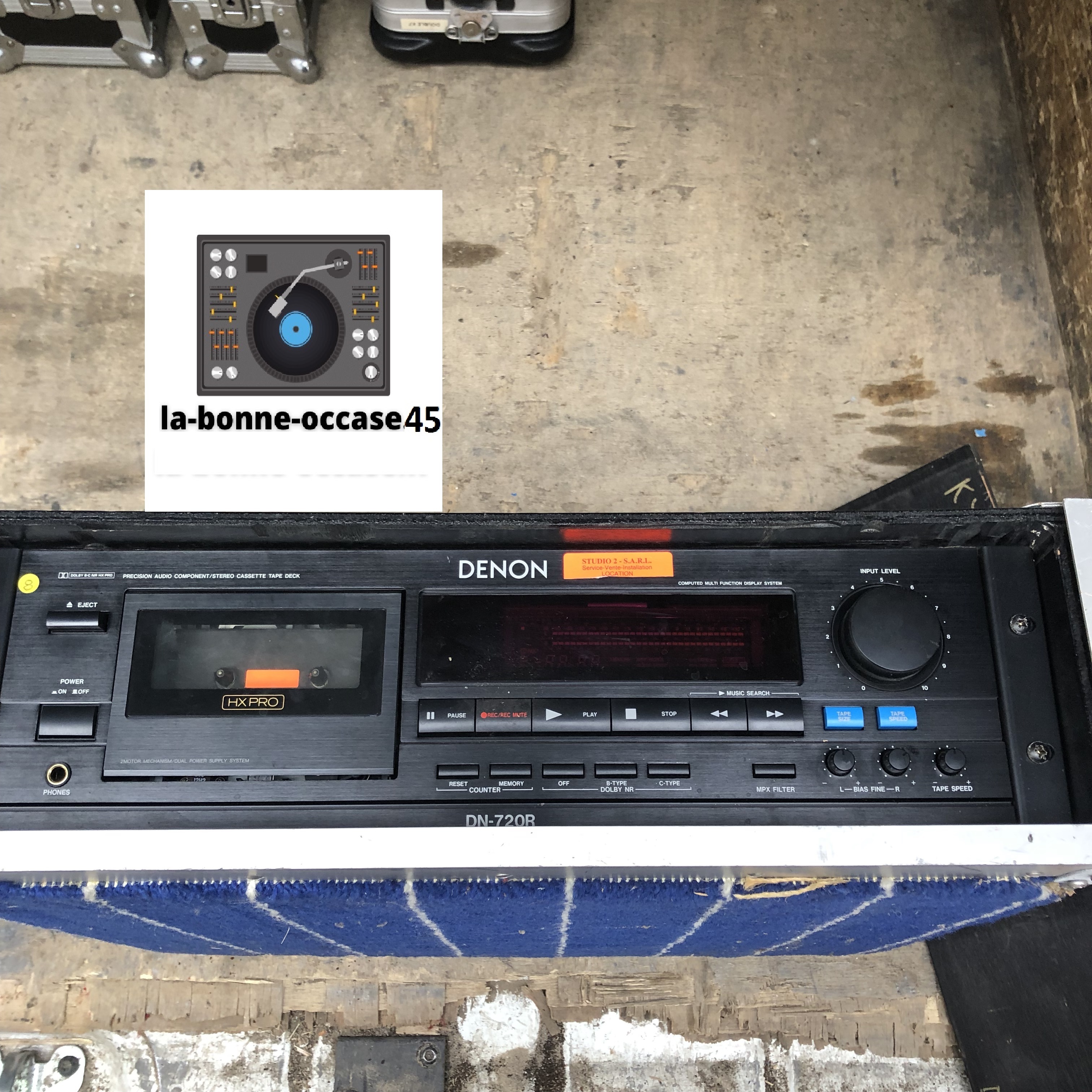 Vend lecteur cassette pro DN 720 R Denon