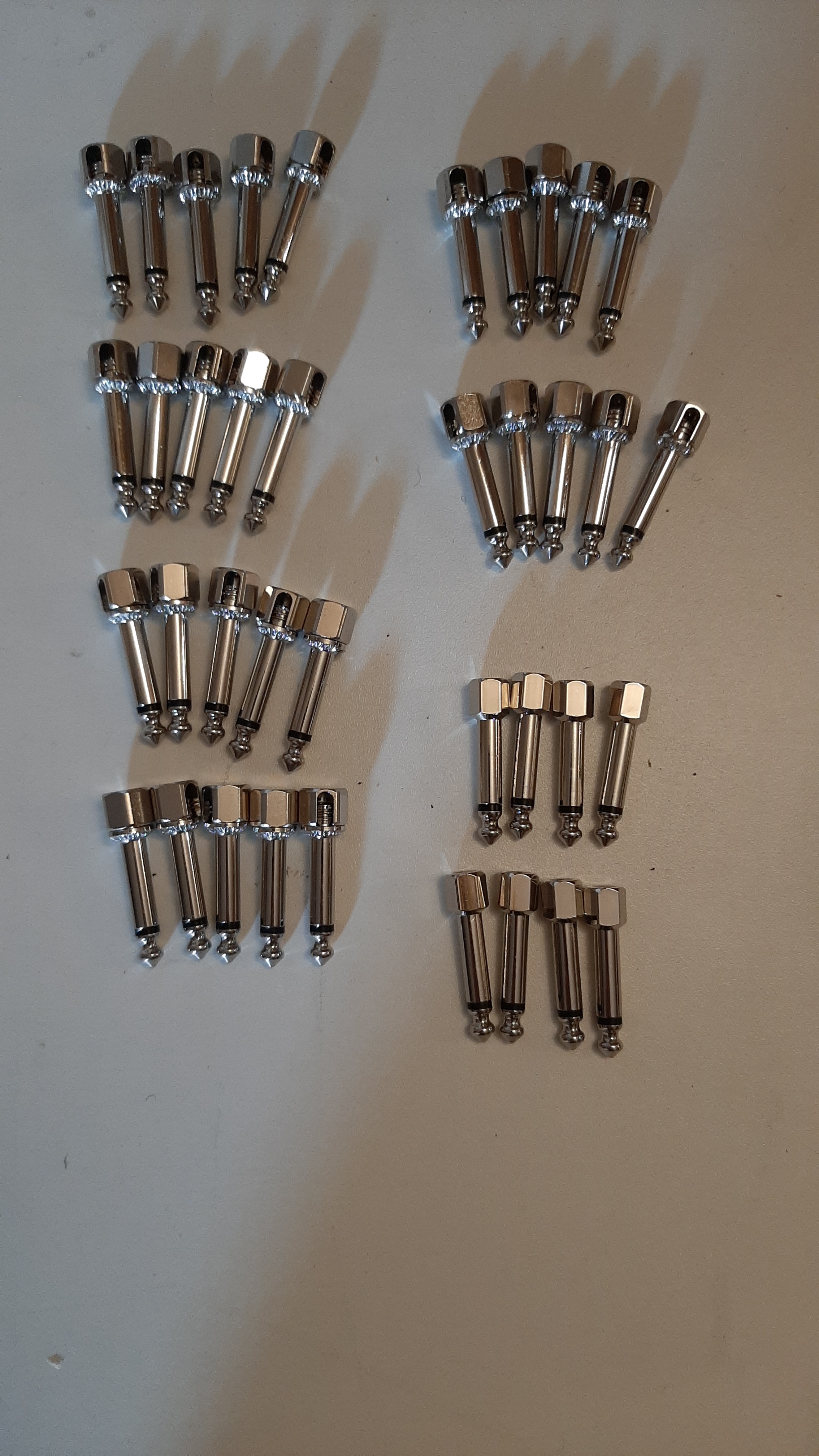 Vends lot connecteurs jacks Evidence Audio solderless SIS plug