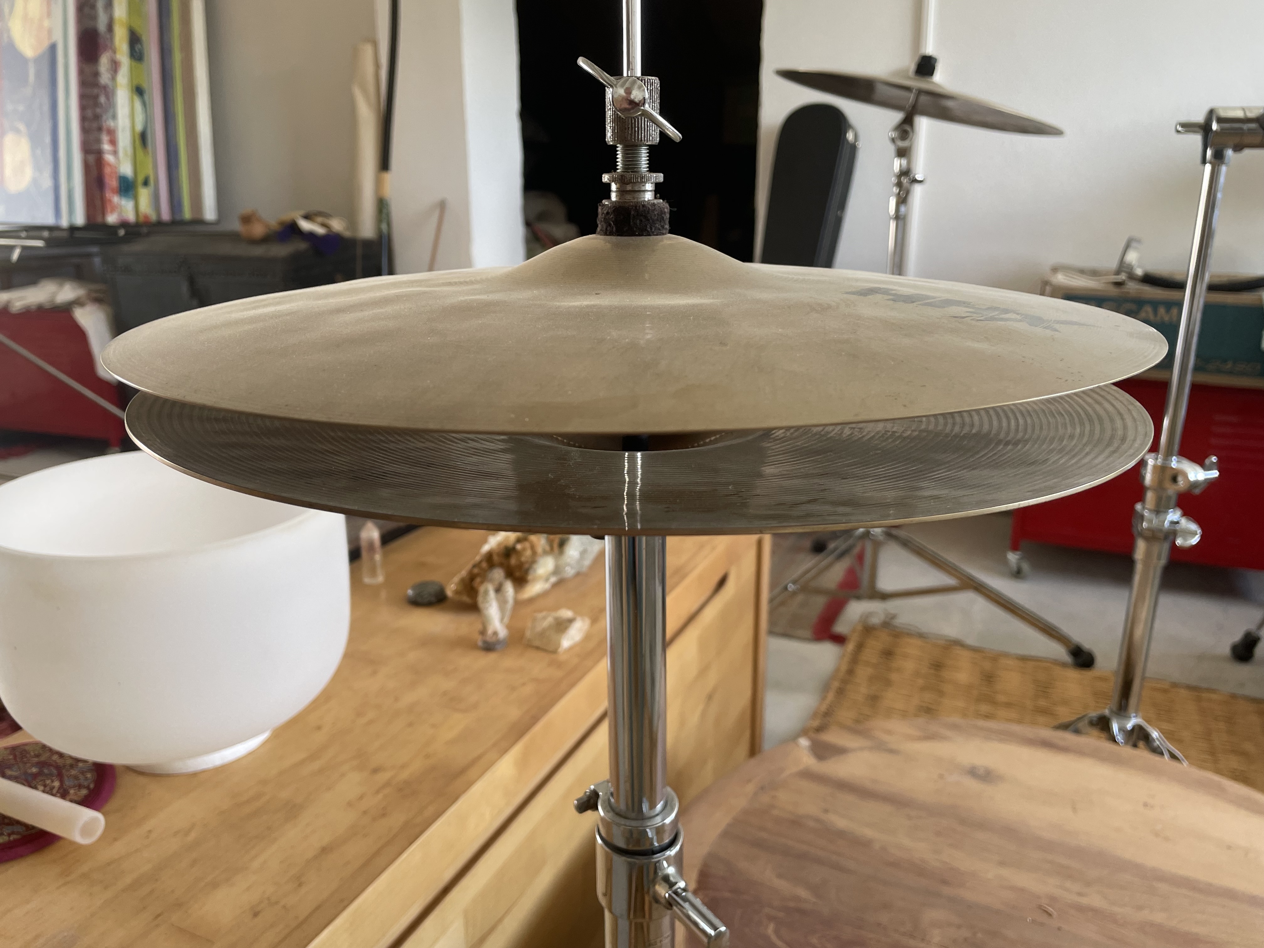 Vends Cymbales Hi Hat Sabian HHX 14 pouces