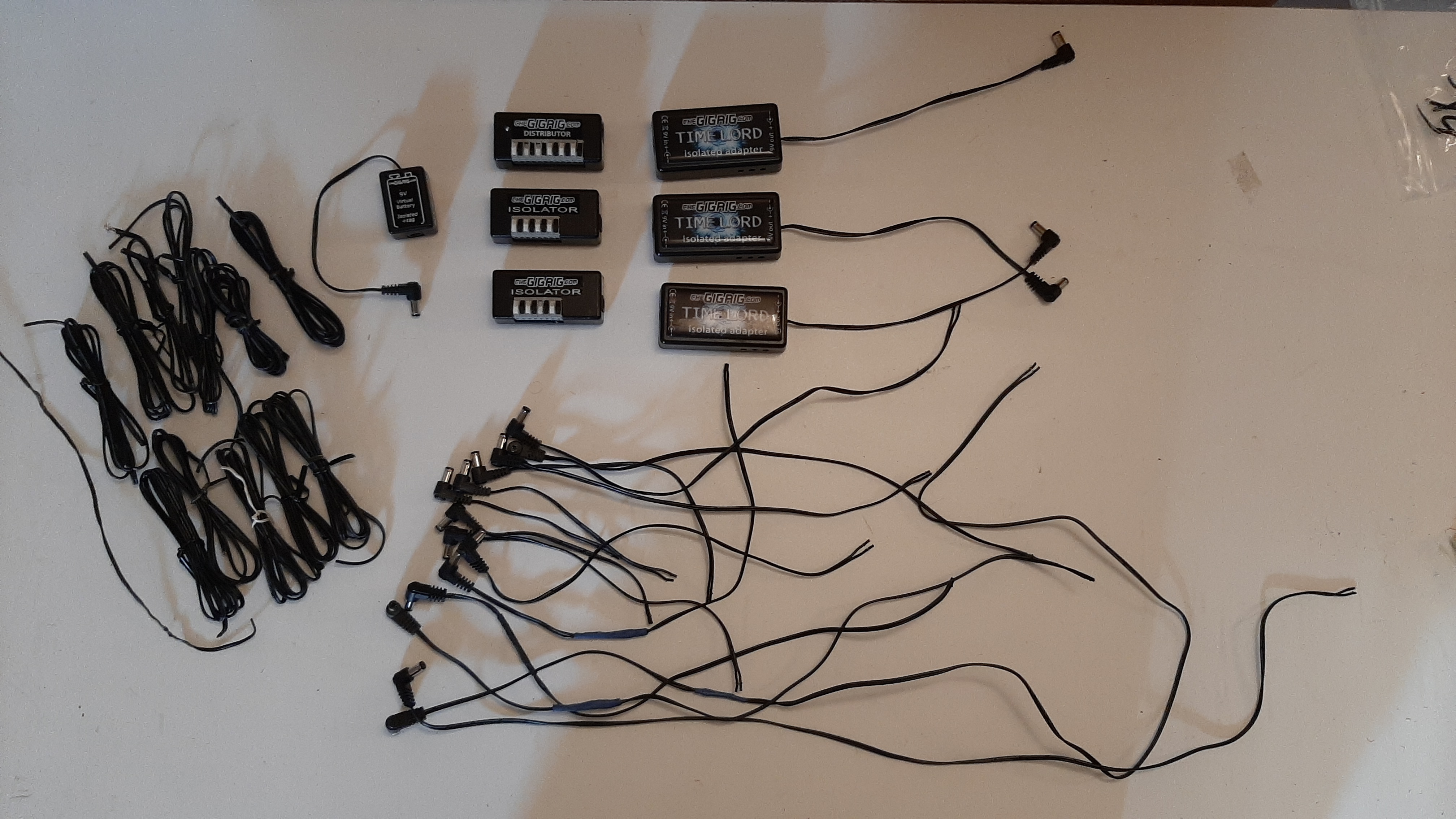 Vends alimentations pour pedalboard The GigRig