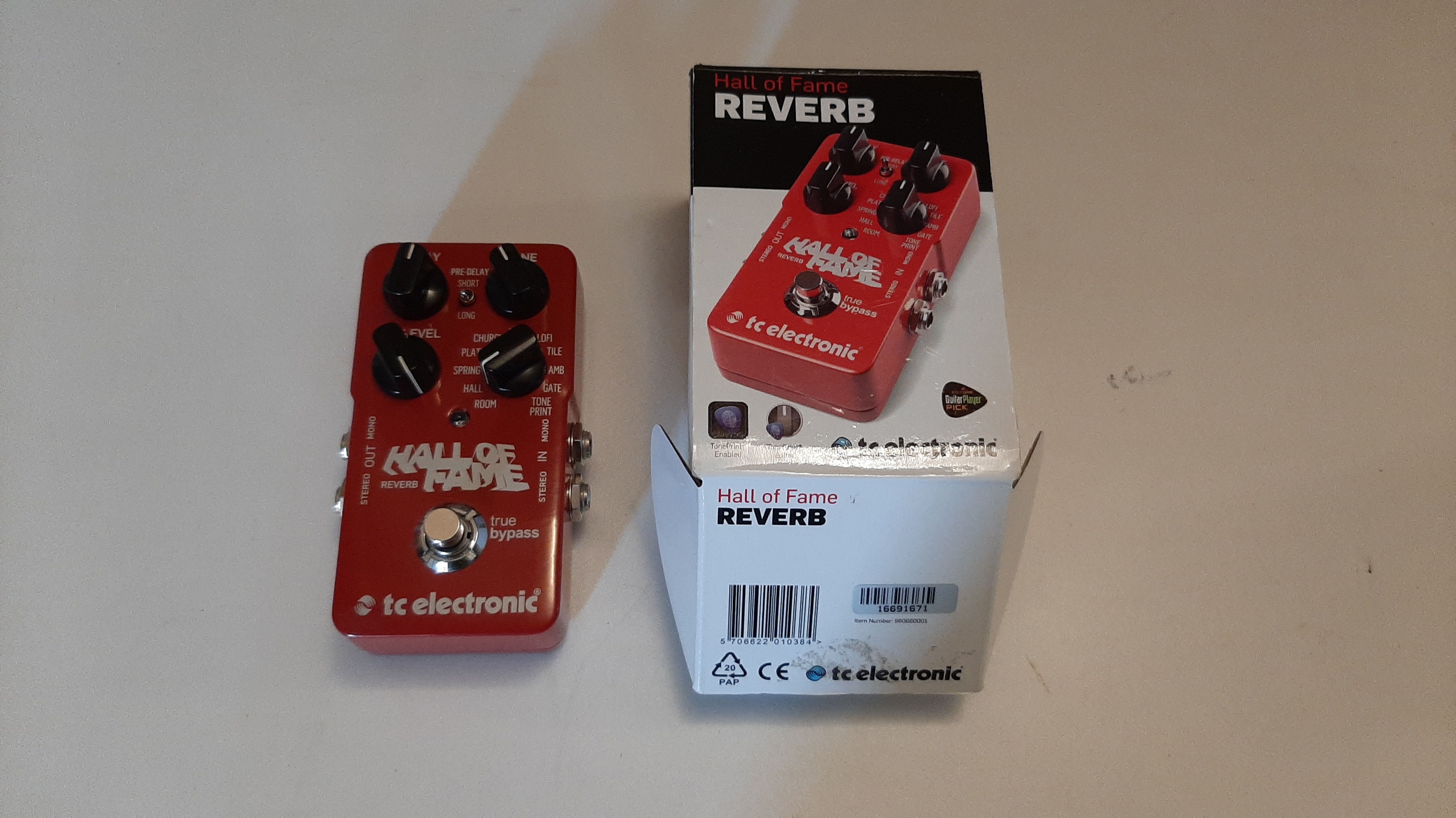 Vends TC Electronic Hall Of Fame