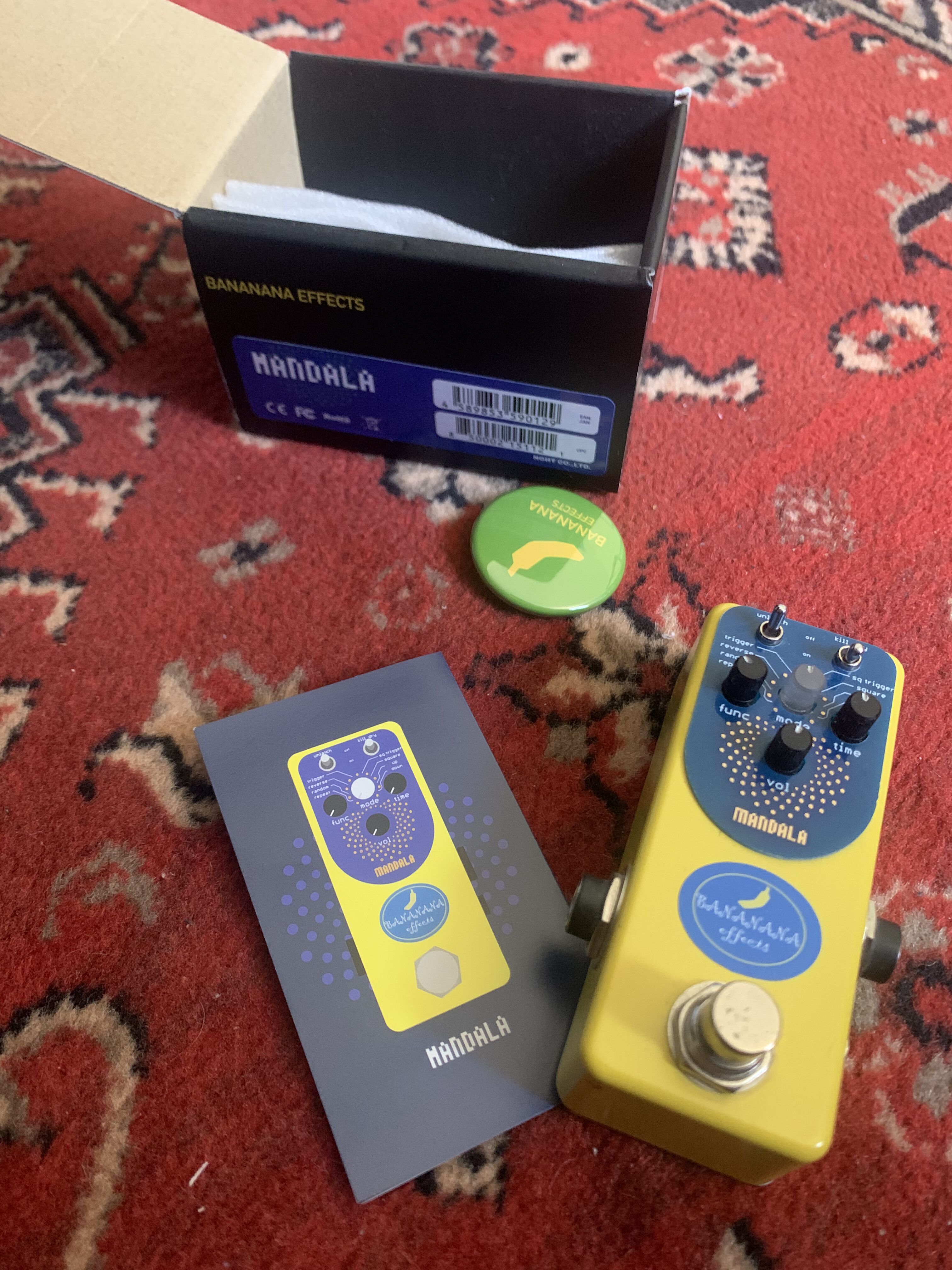 Vends Pédale Bananana Effects Mandala – Glitch/Pitch Shifter