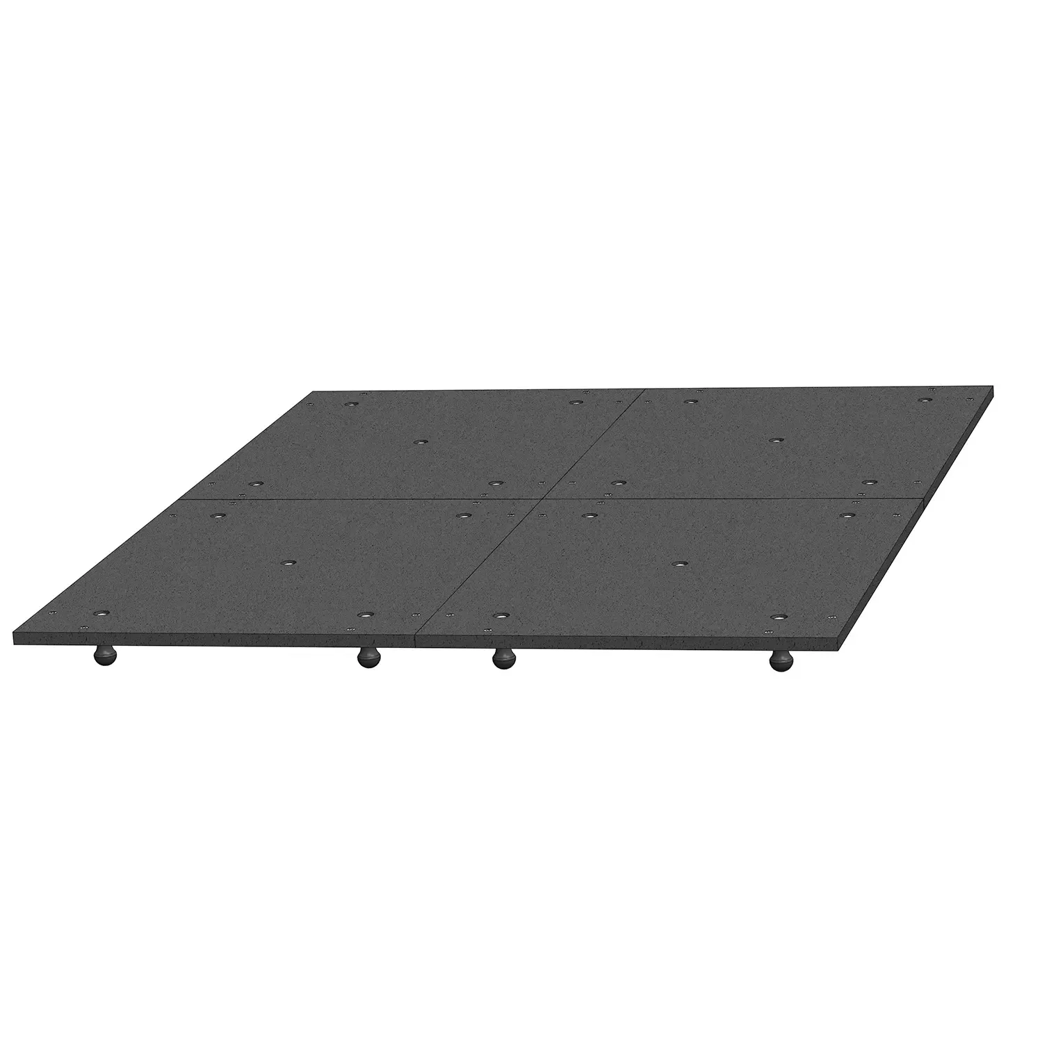 Podium Anti-Vibrations pour Batterie - 120x150cm