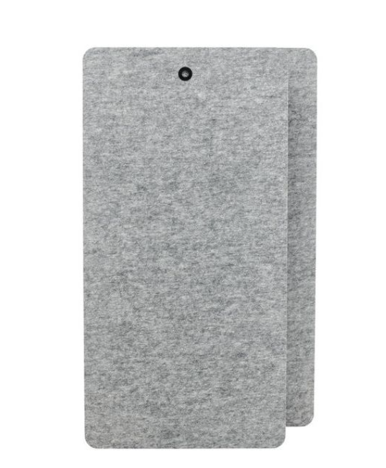 2 panneaux : T.akustik PET Wall Absorber 120 SG gris