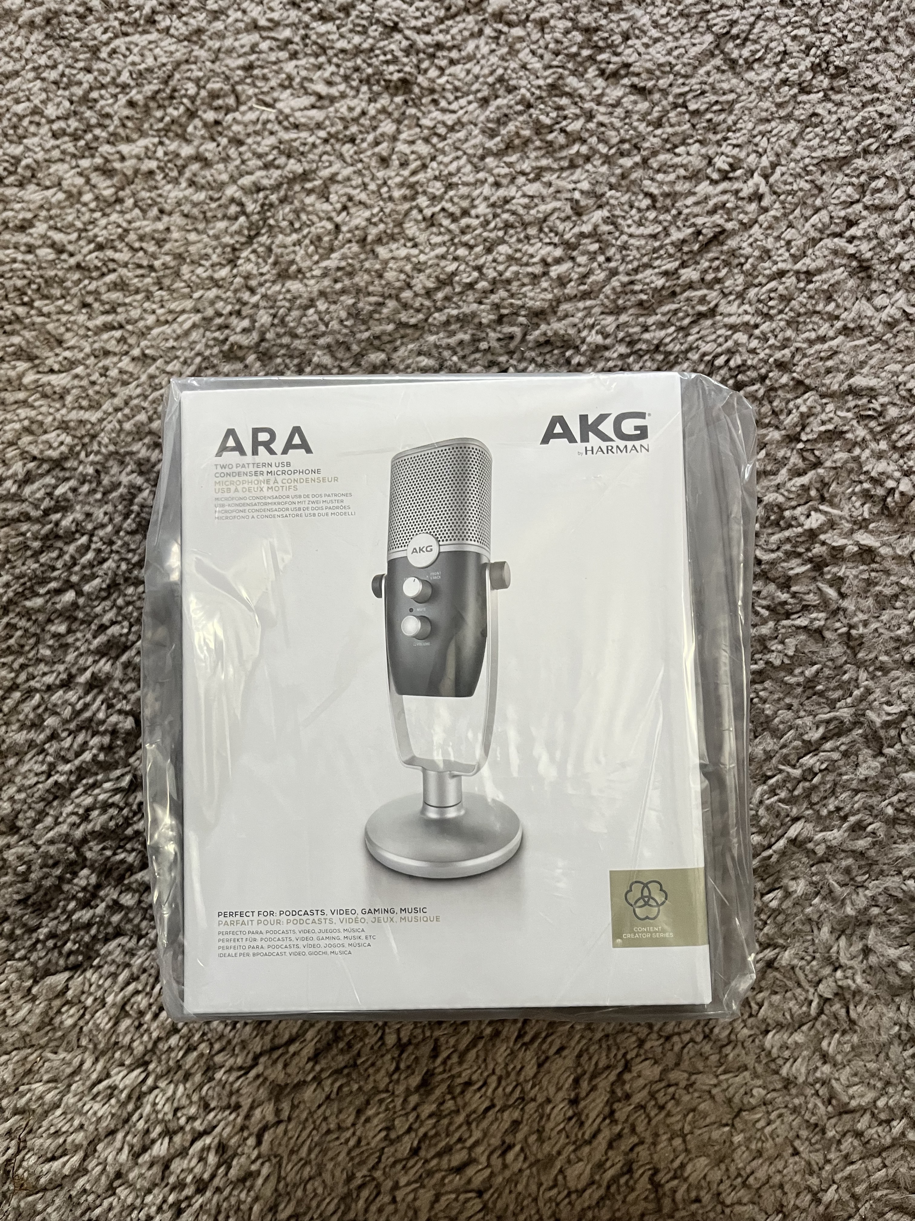 Vends micro USB AKG ARA neuf jamais déballé