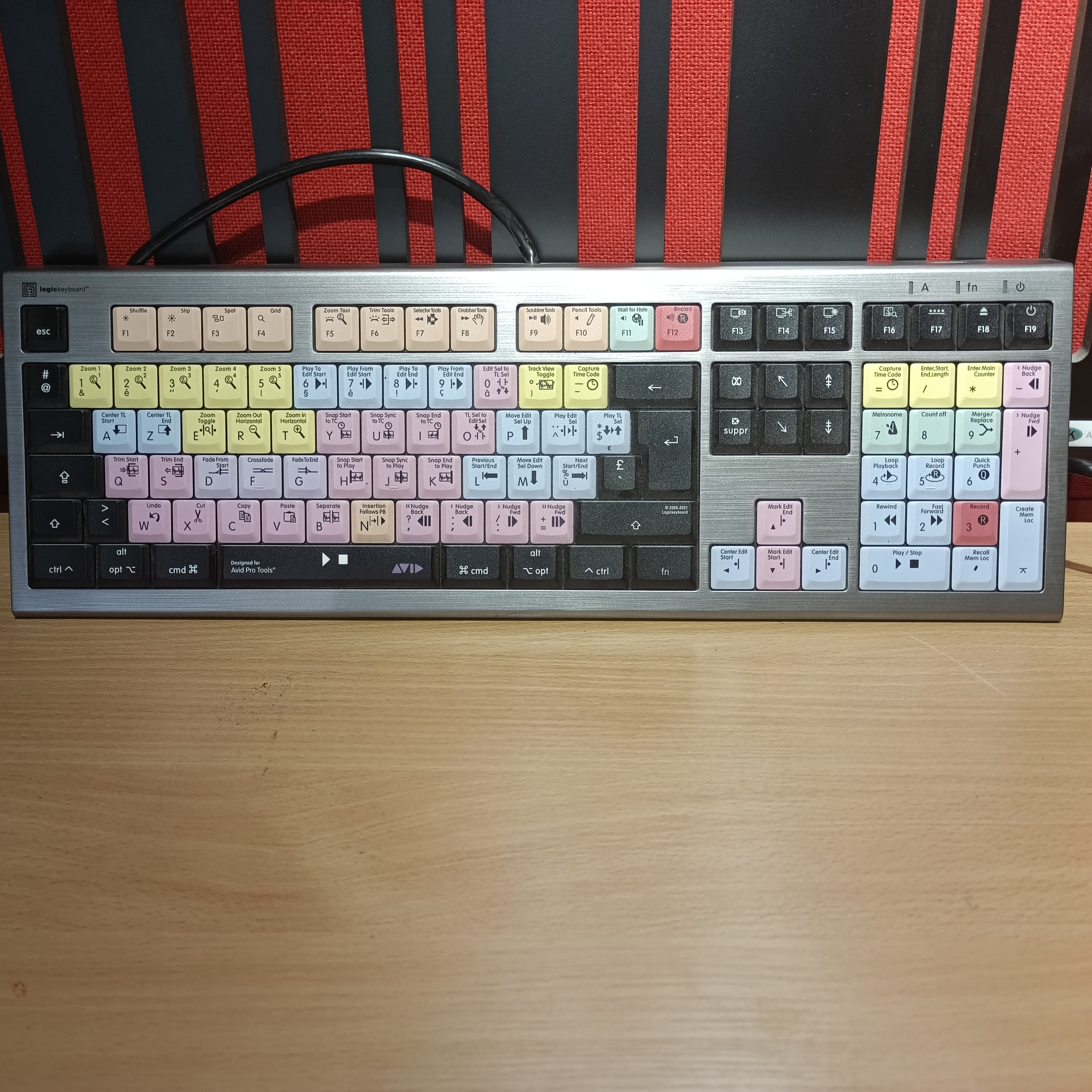 Logickeyboard Mac protools azerty