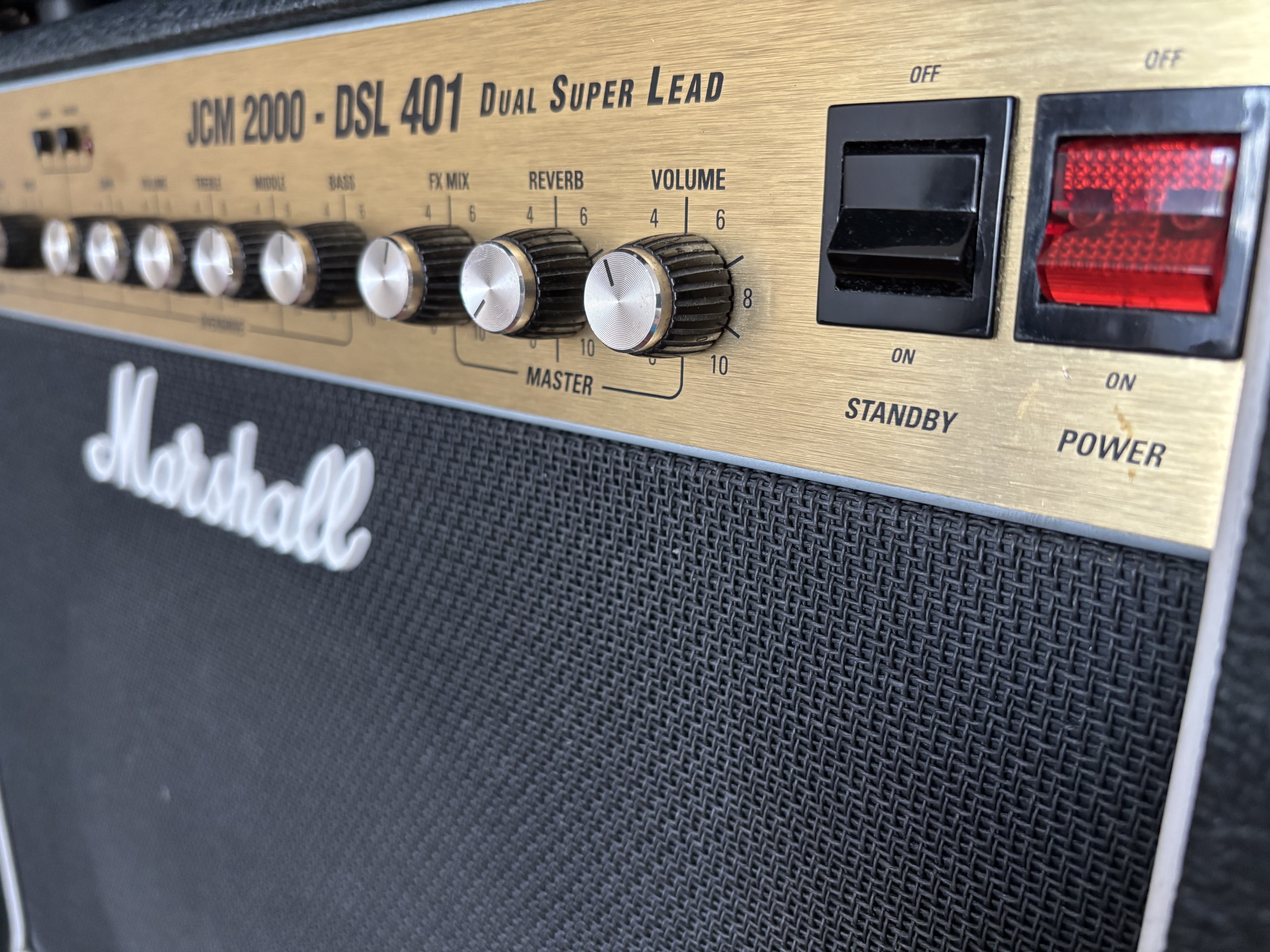 Marshall JCM 2000 DSL 401 Dual Super Lead – Combo tout lampes 40W