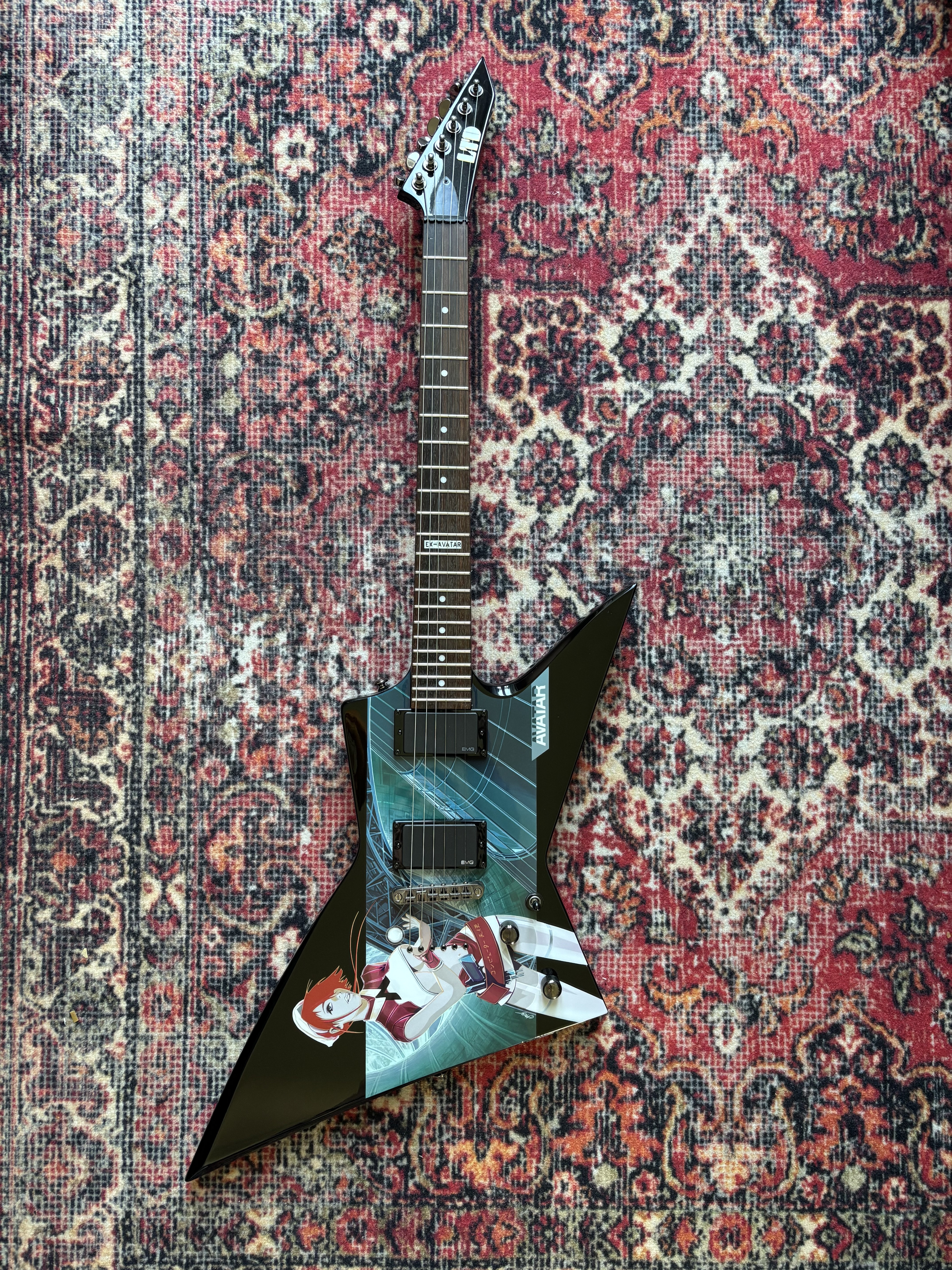 ESP LTD EX-Avatar Limited Edition — Made in Korea — COA inclus