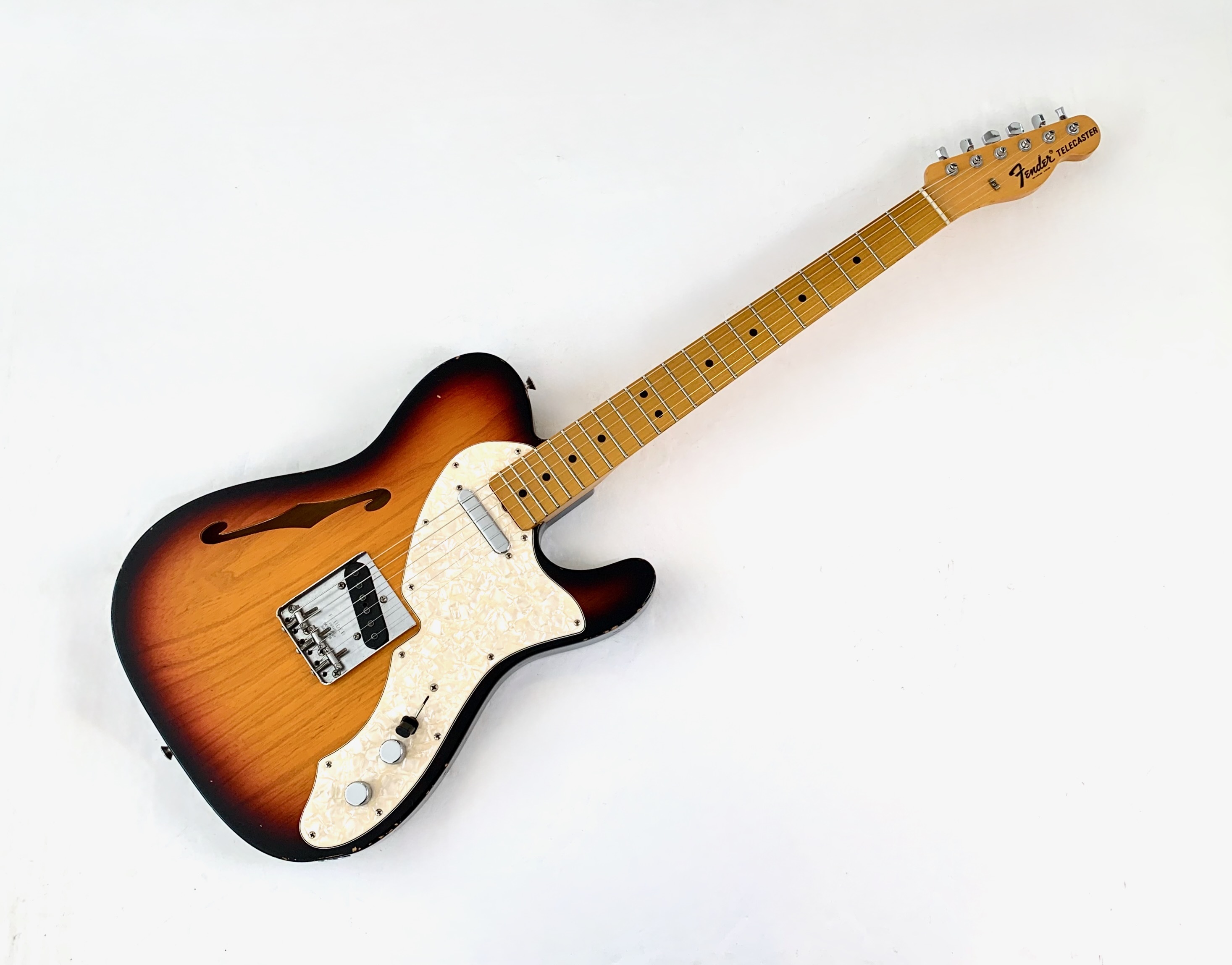 Fender Telecaster Thinline 68 Greg Fessler Masterbuilt 2010 Custom Shop Sunburst