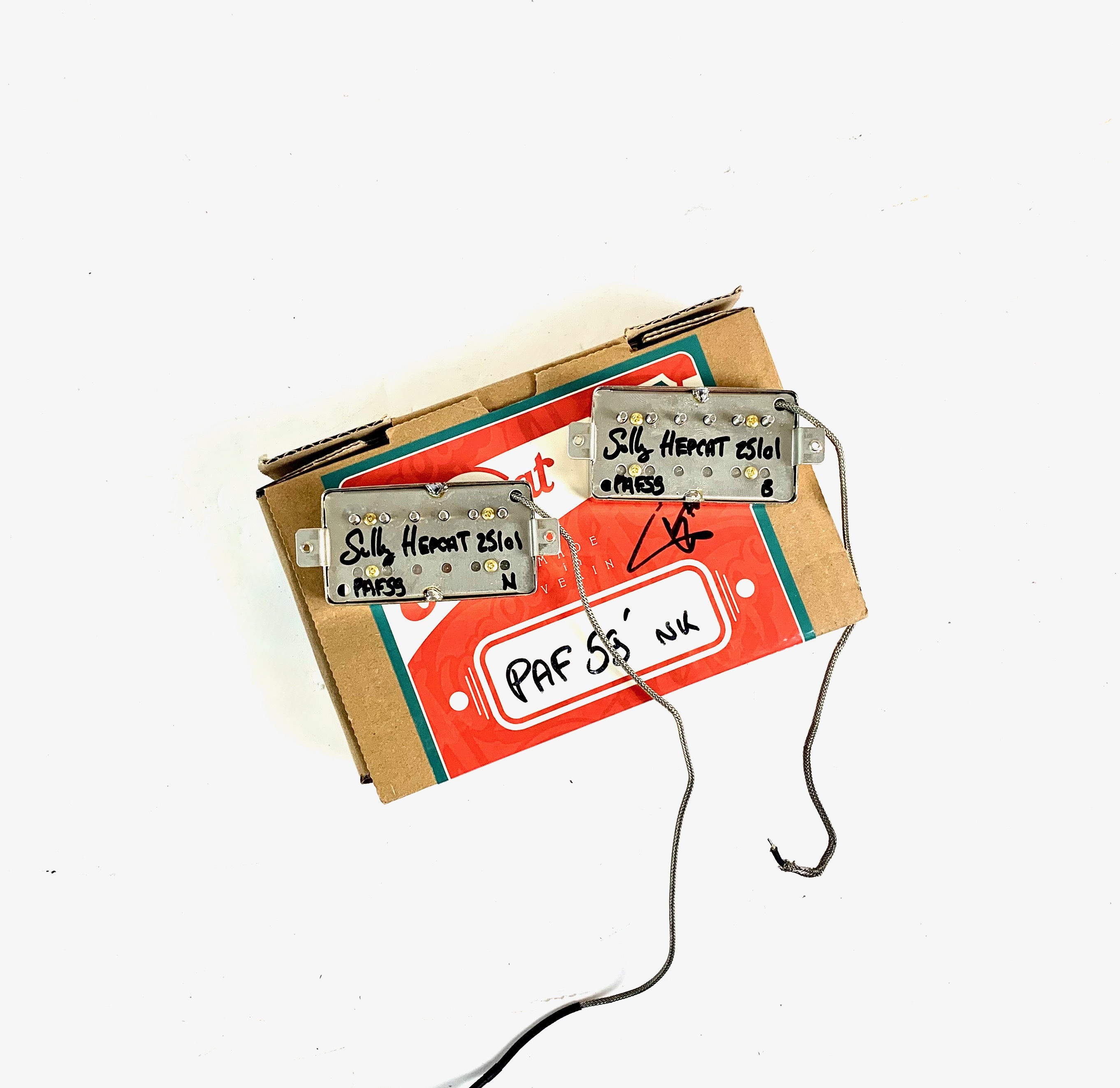 Hep Cat Pickups Humbuckers P.A.F ’59 Set (91556)