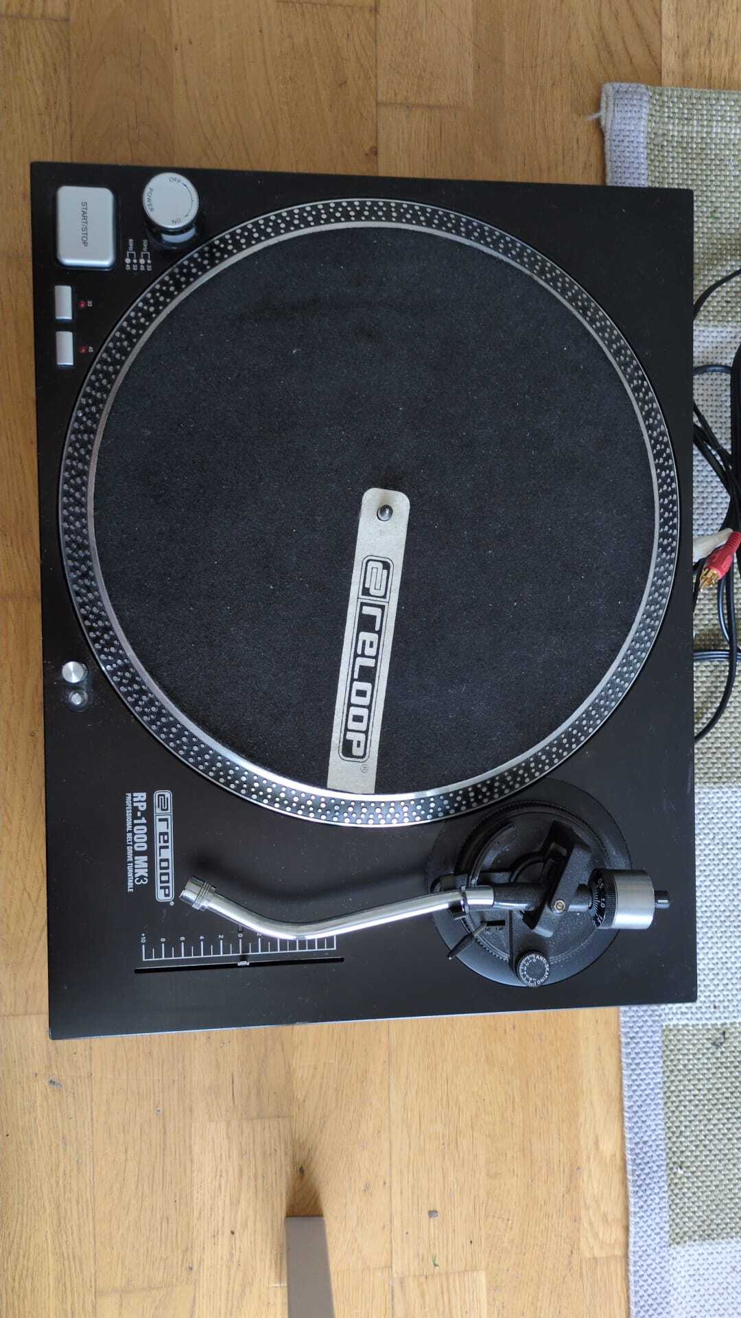 Platine vinyle Reloop RP-1000 MK3 – sans cellule