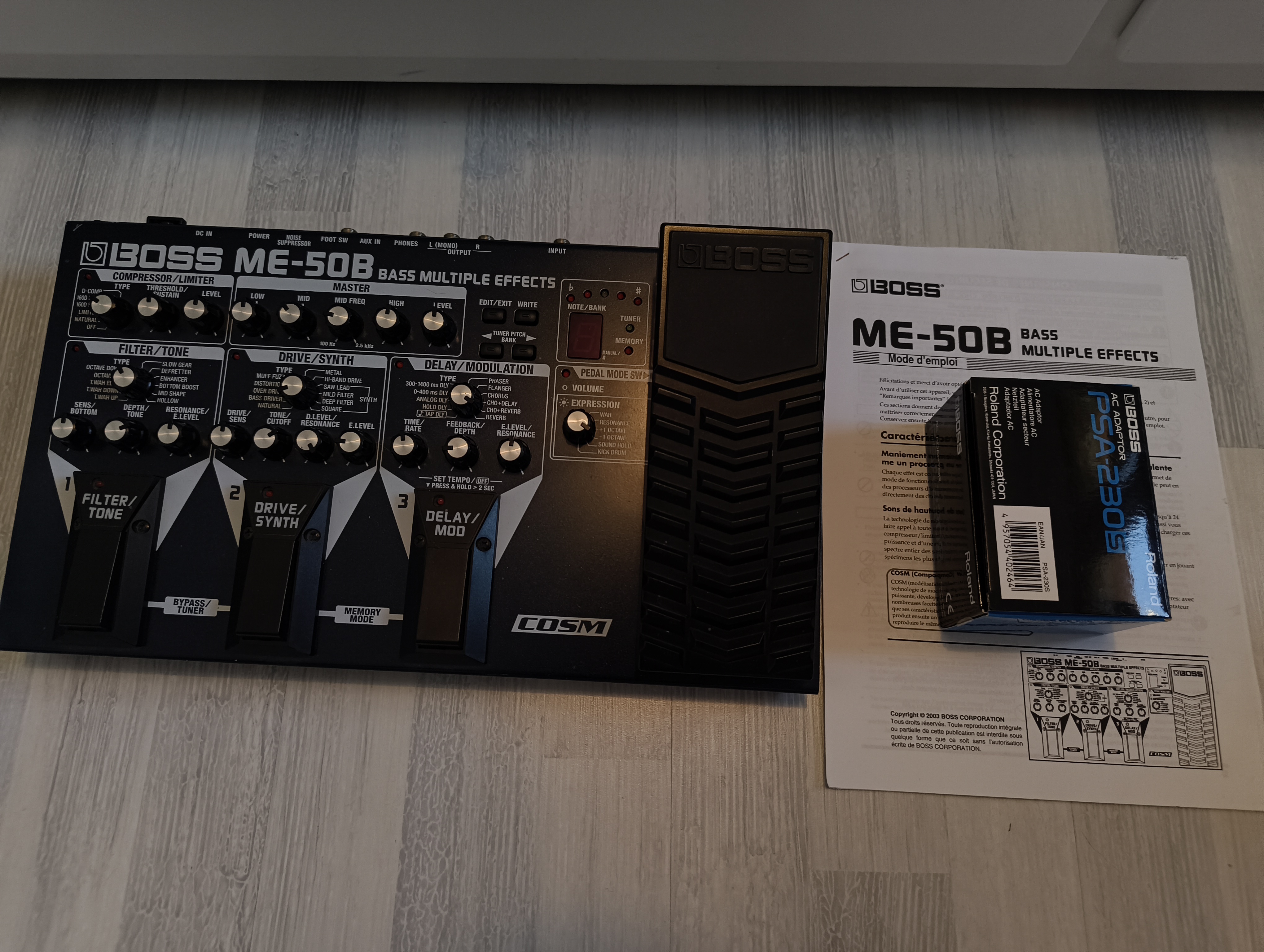 Vends Boss ME-50B