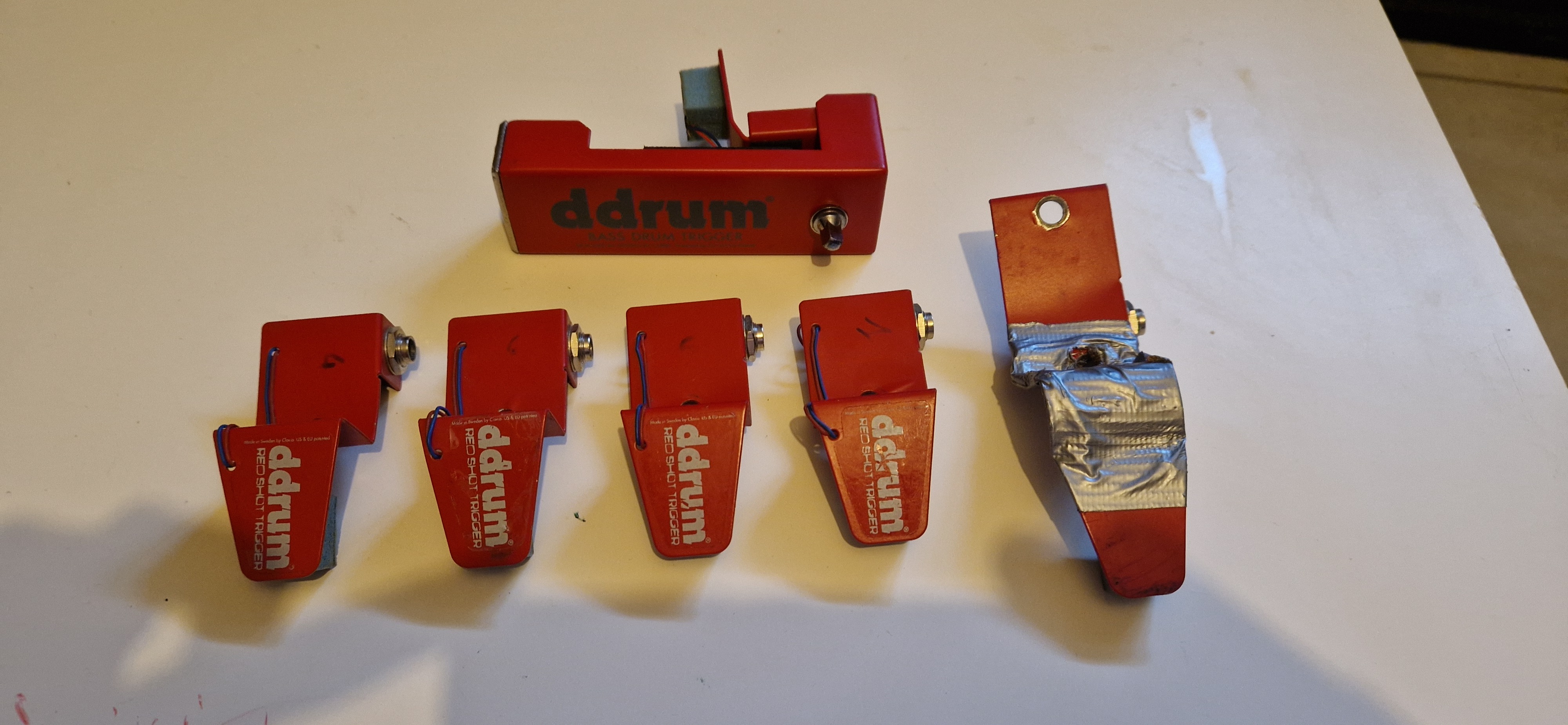 Lot trigger red shot et ddrum bass pro