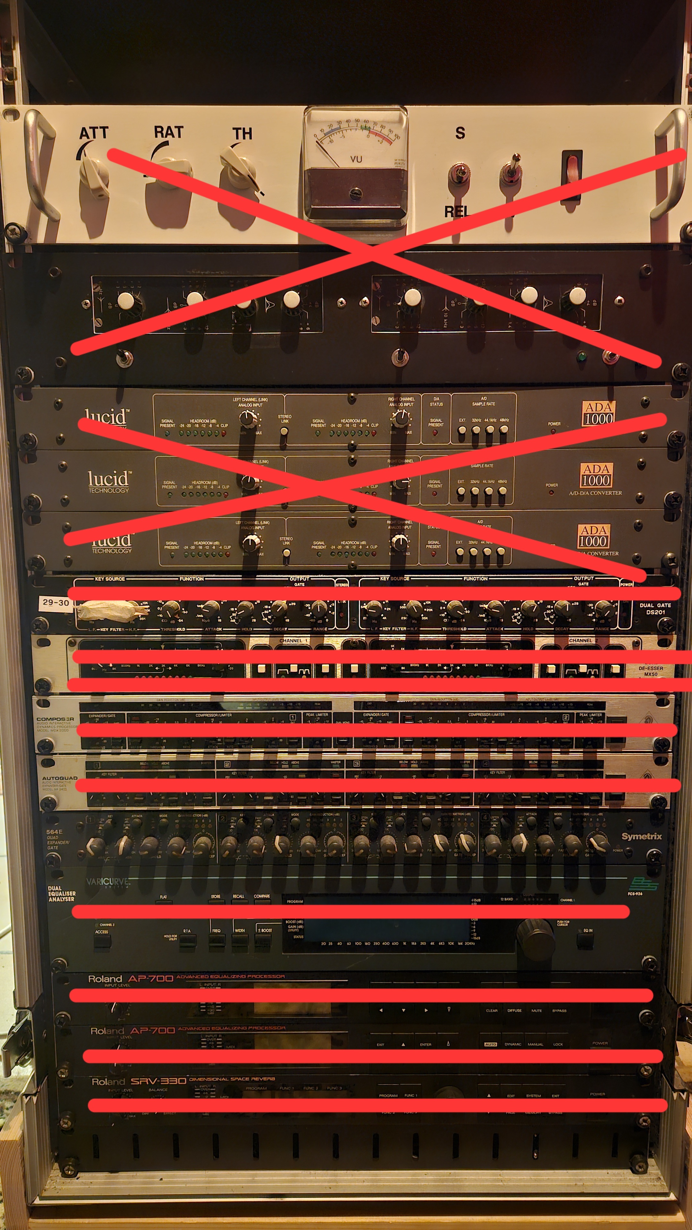 quad gate expander Symetrix 564E 