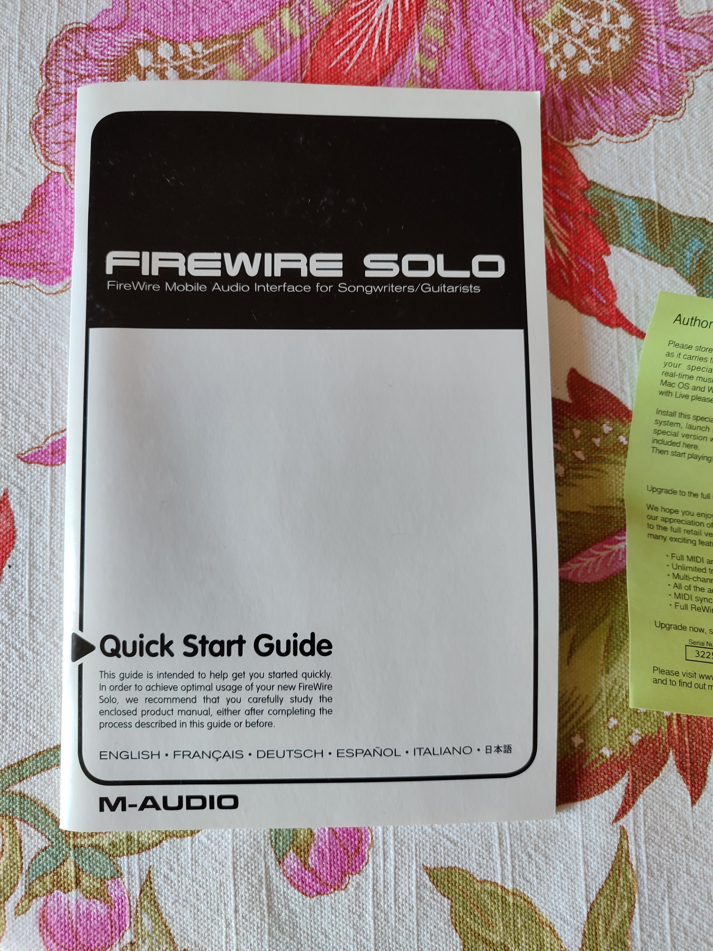 M-Audio Firewire Solo (46636)