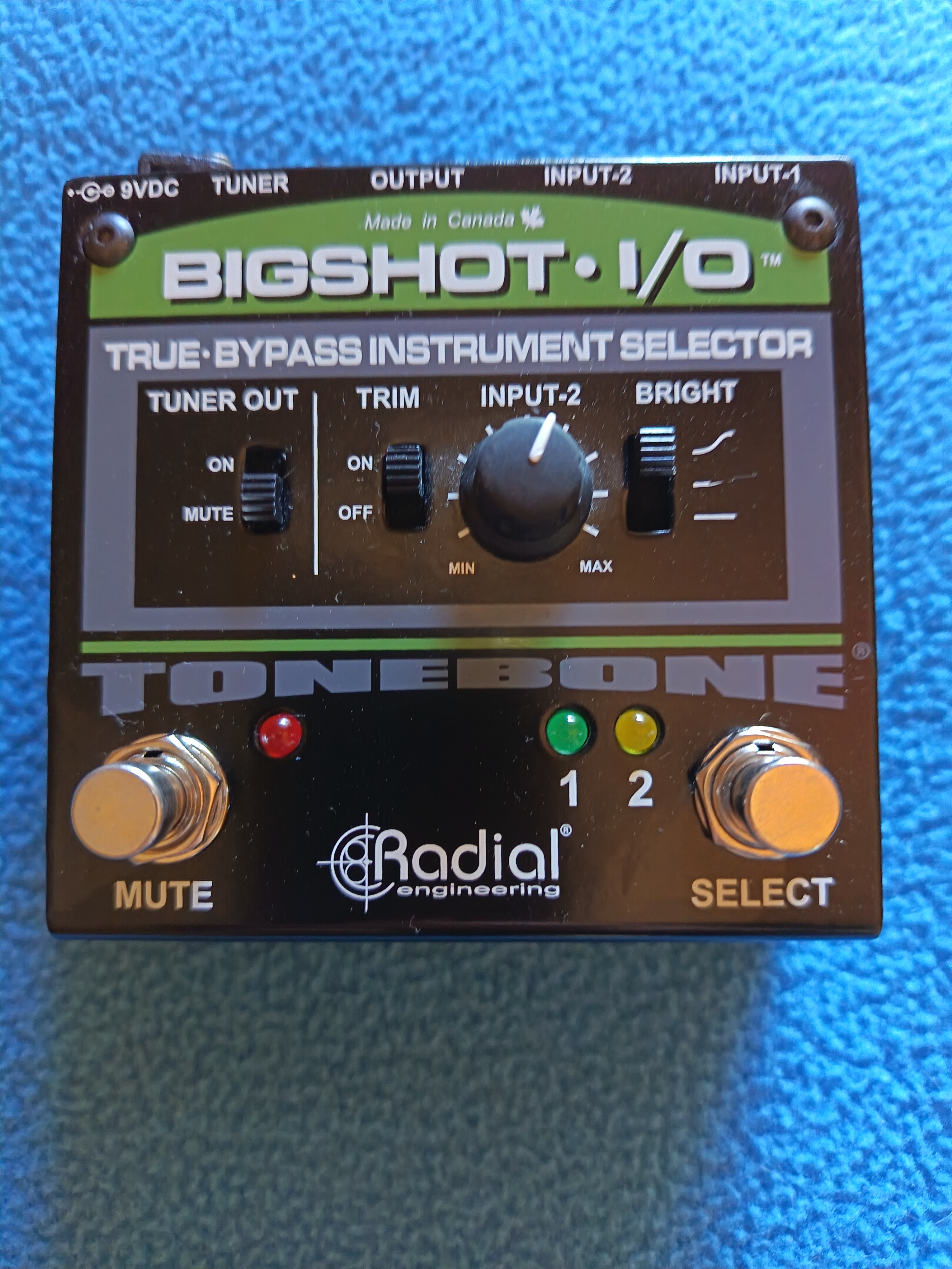 Vends Radial Big Shot i/o