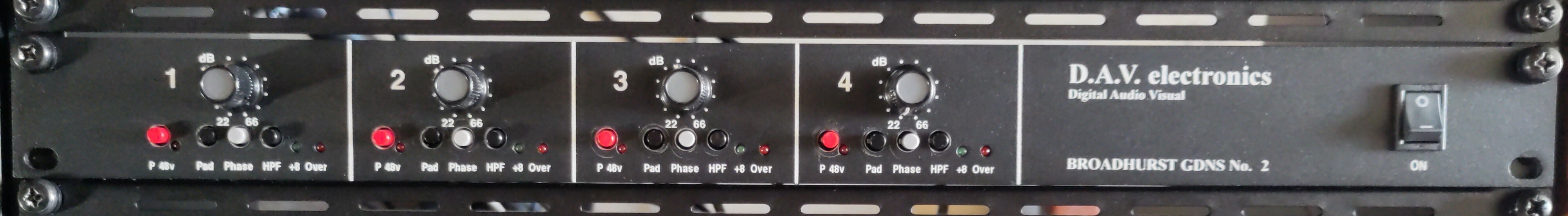 Vends DAV Electronics BG2 (quad preamp)