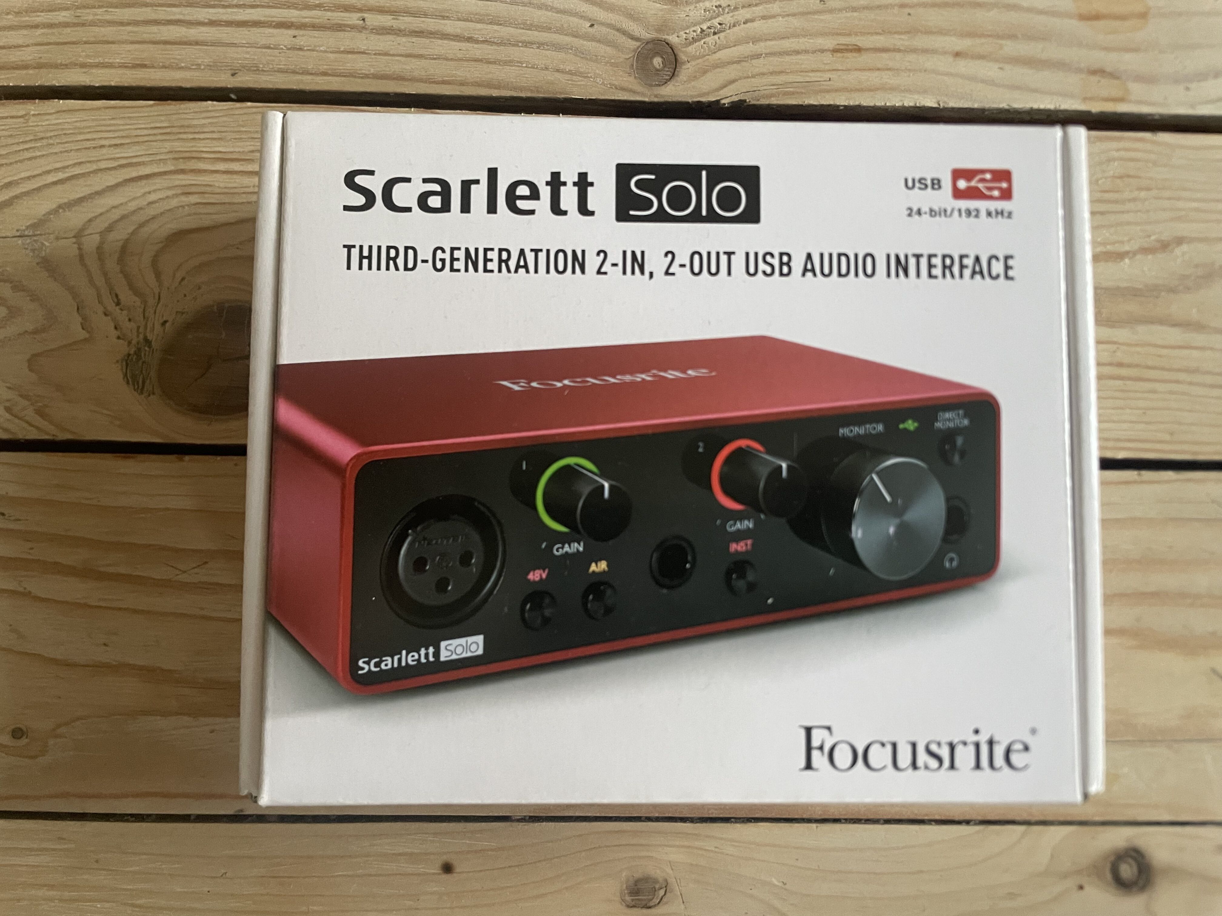Focusrite Scarlett Solo 3rd gen 