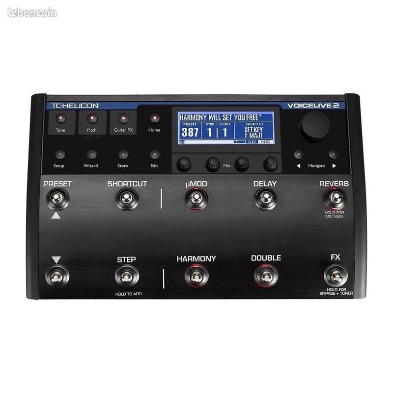 Vends TC. Helicon VoiceLive 2,