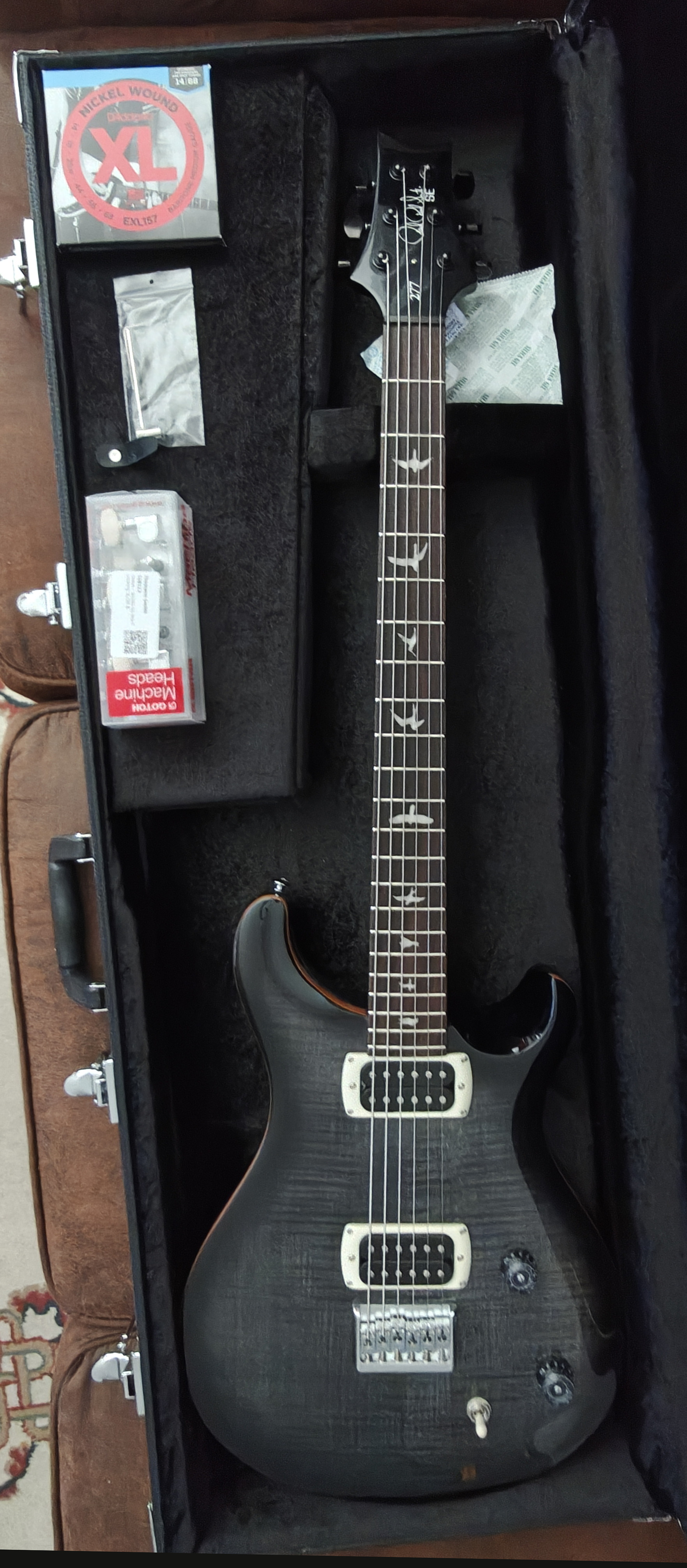 PRS SE 277 Baritone Charcoal Burst (2026)