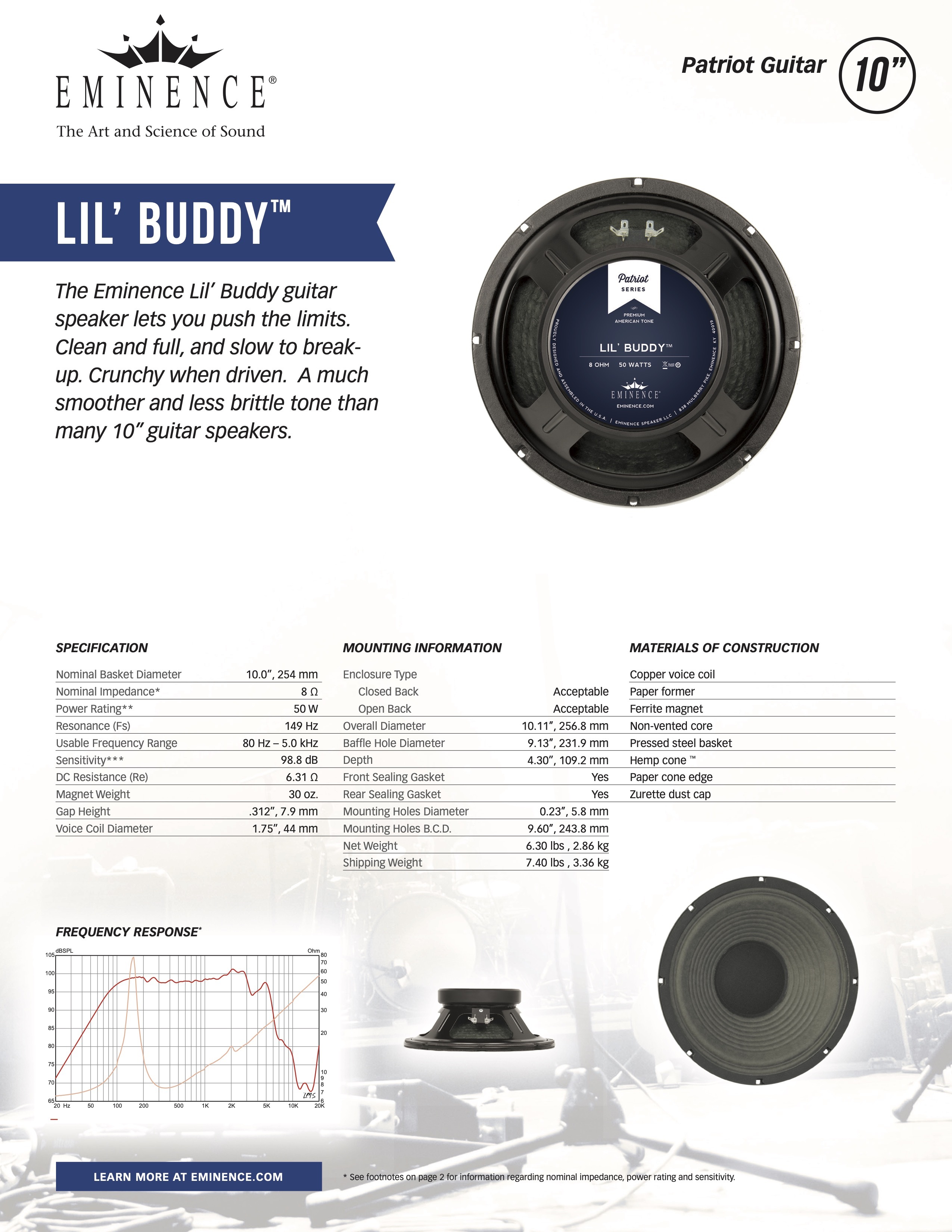 Lil Buddy Fiche